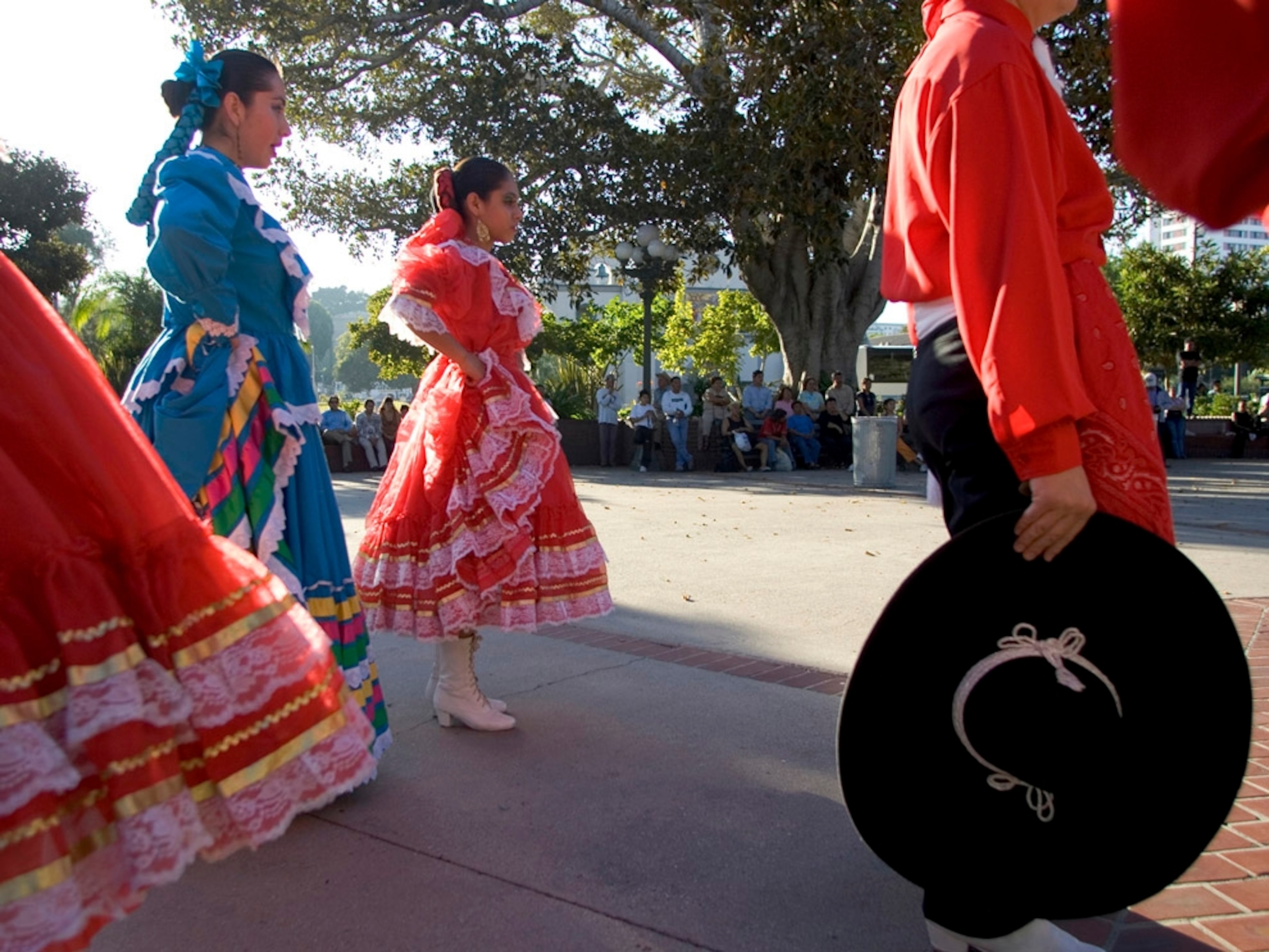 Dancers on Olvera Street