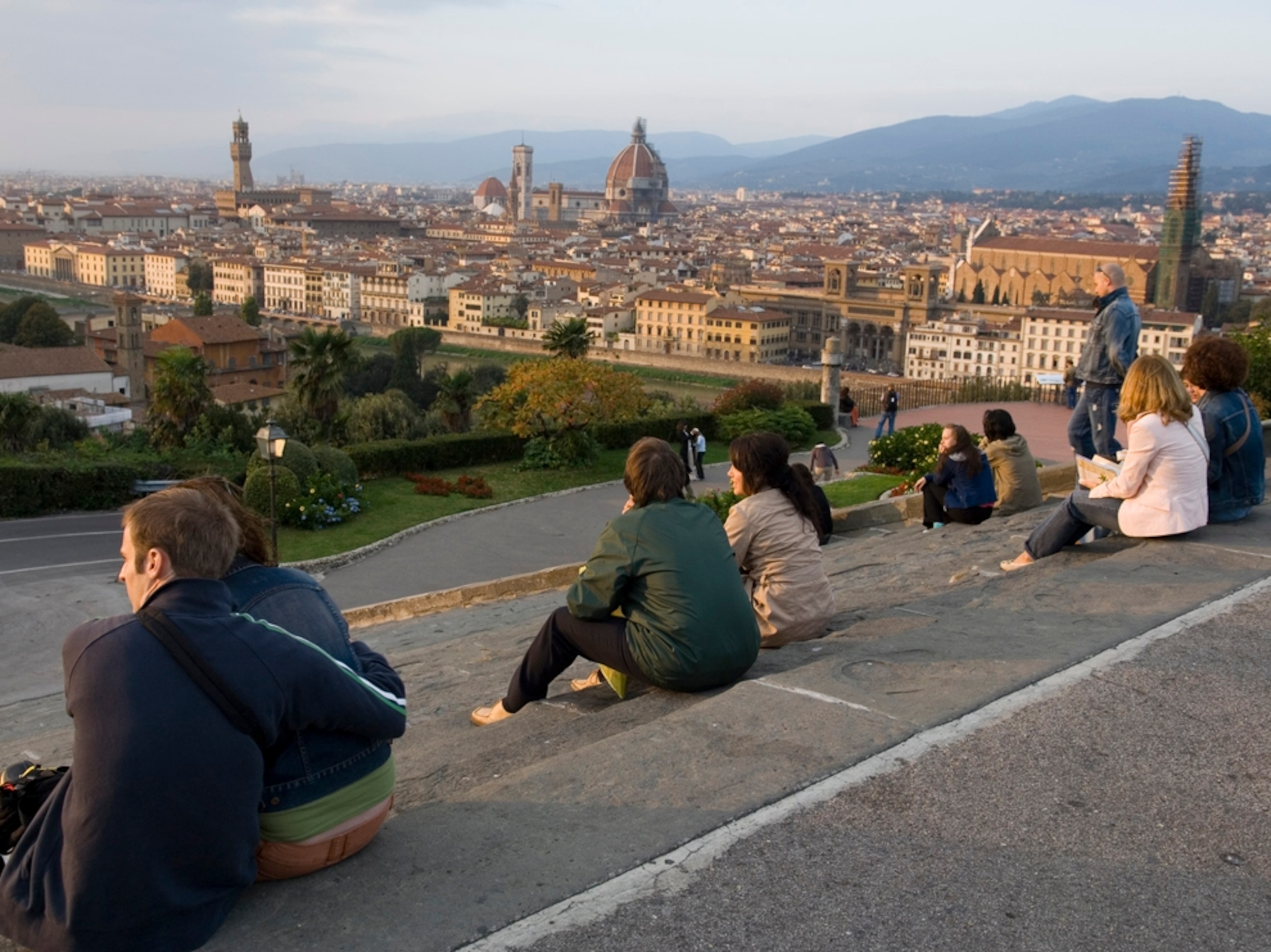 View of Florence from Piazzale Michelangelo, Italy
