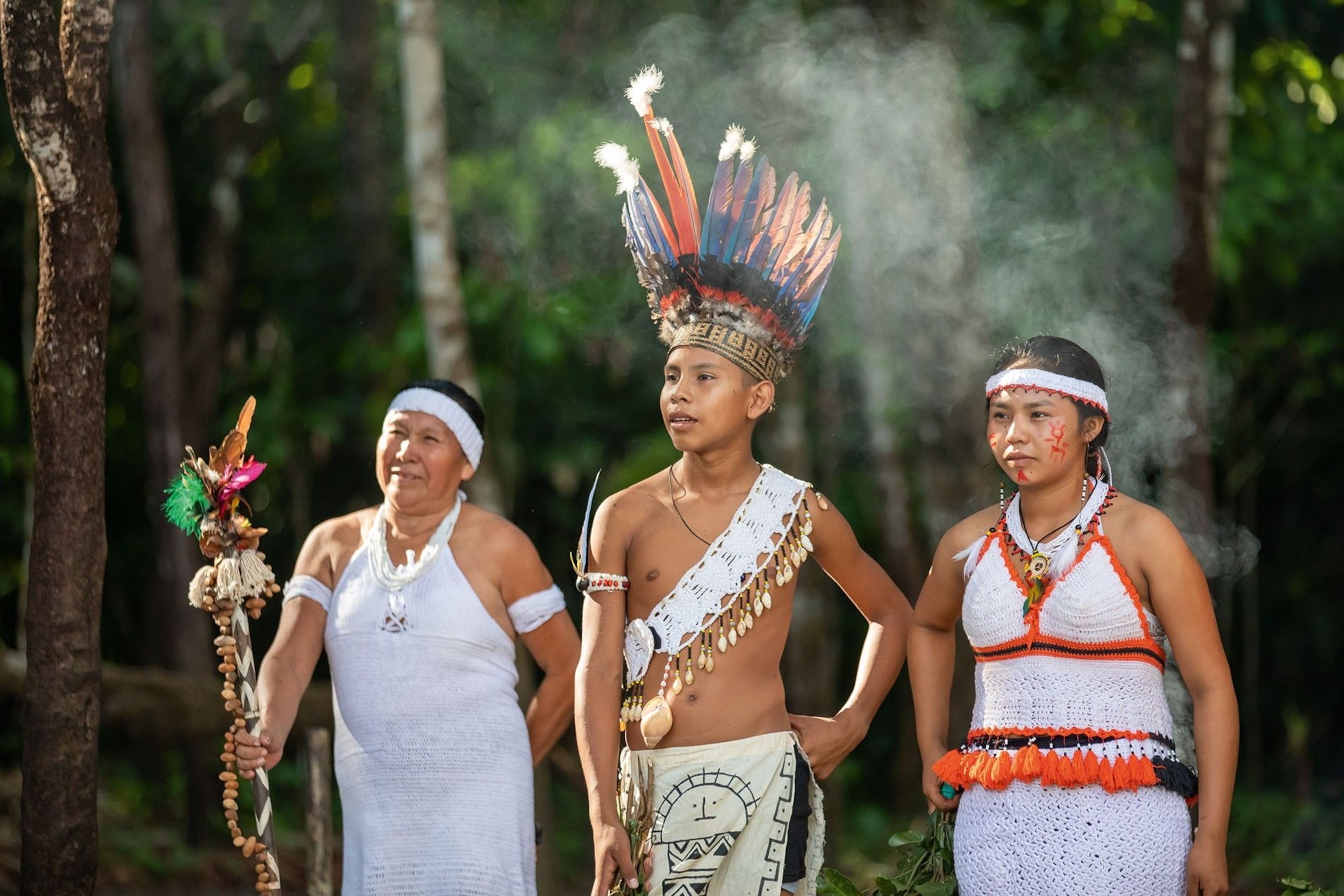 Makushi Cultural Village was originally built as part of a film set. Today, community leader Glendon Alicock, his extended family and a handful of adolescents from Surama village, use the place to demonstrate fast-fading Amerindian traditions.