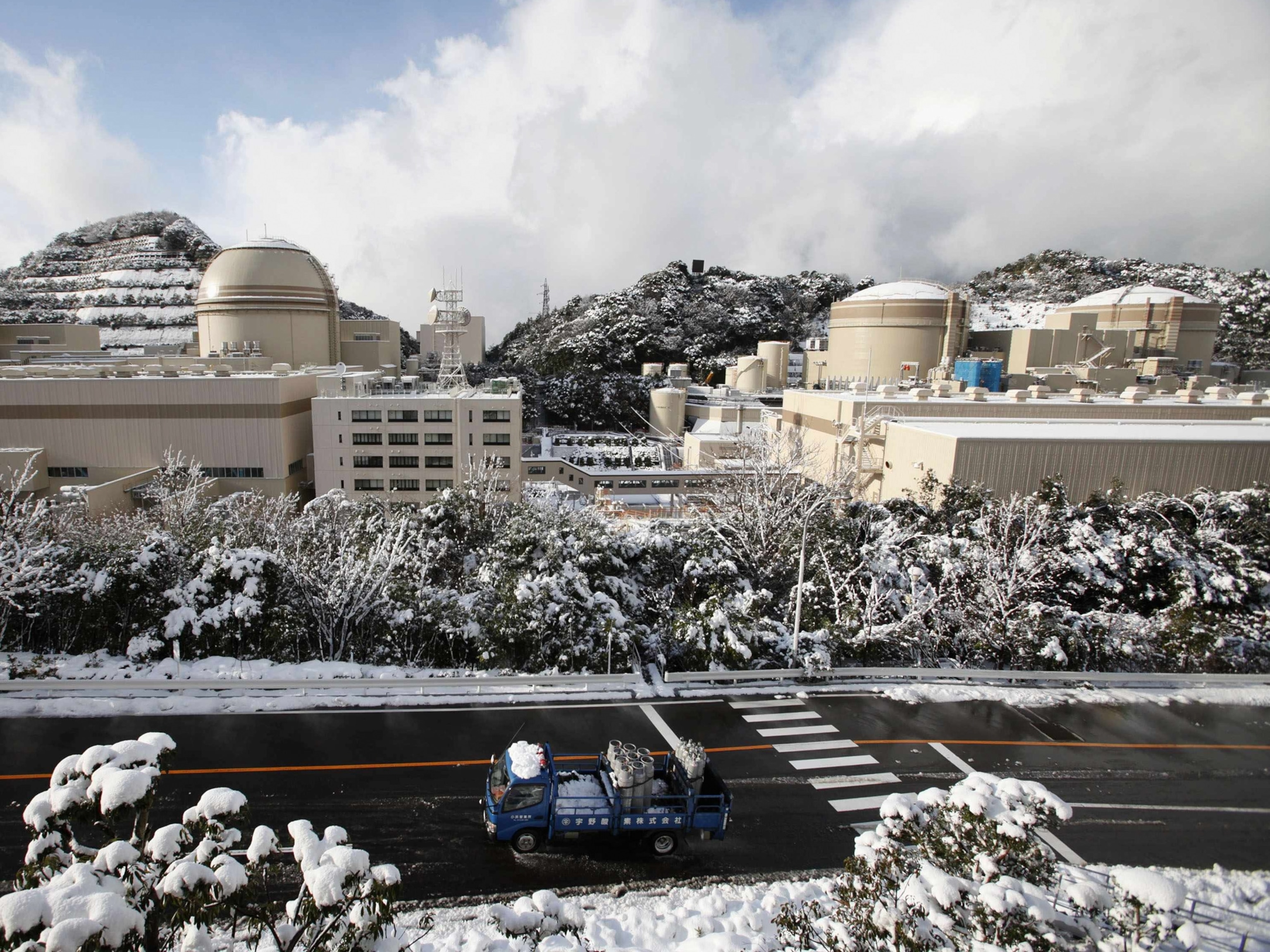 The Ohi nuclear power plant in Fukui prefecture, Japan.