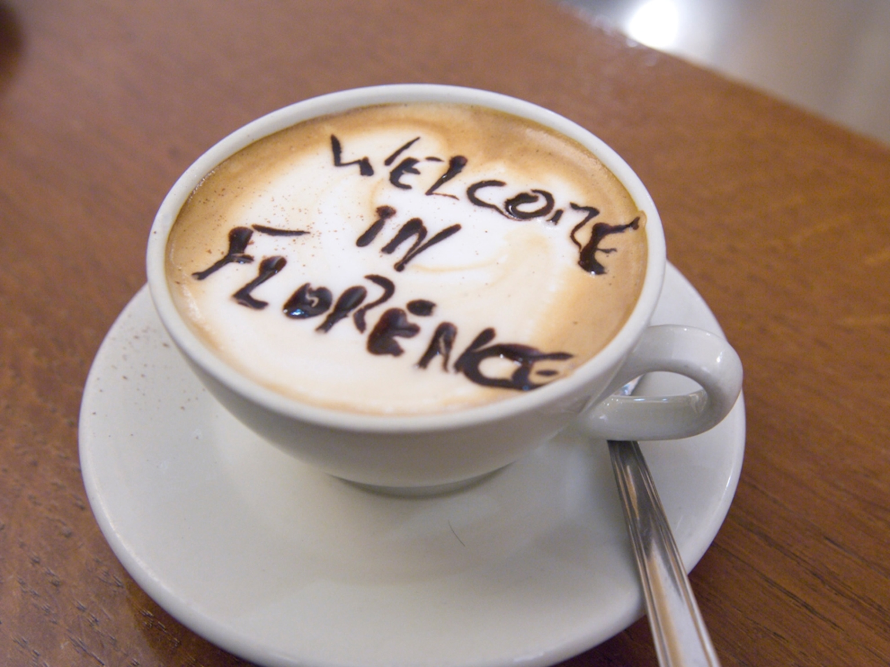 Cappuccino in Florence, Italy