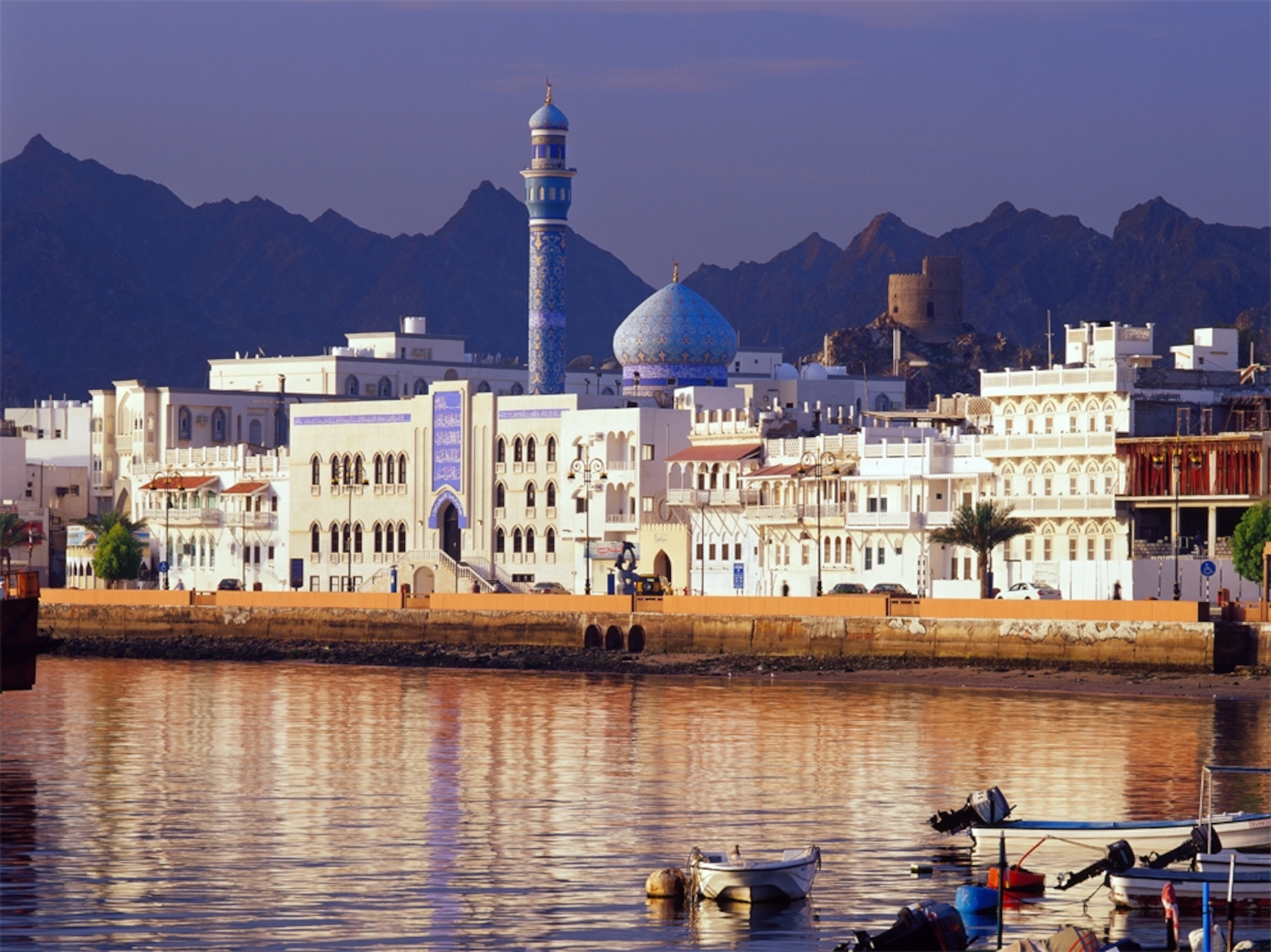 View of town in Oman