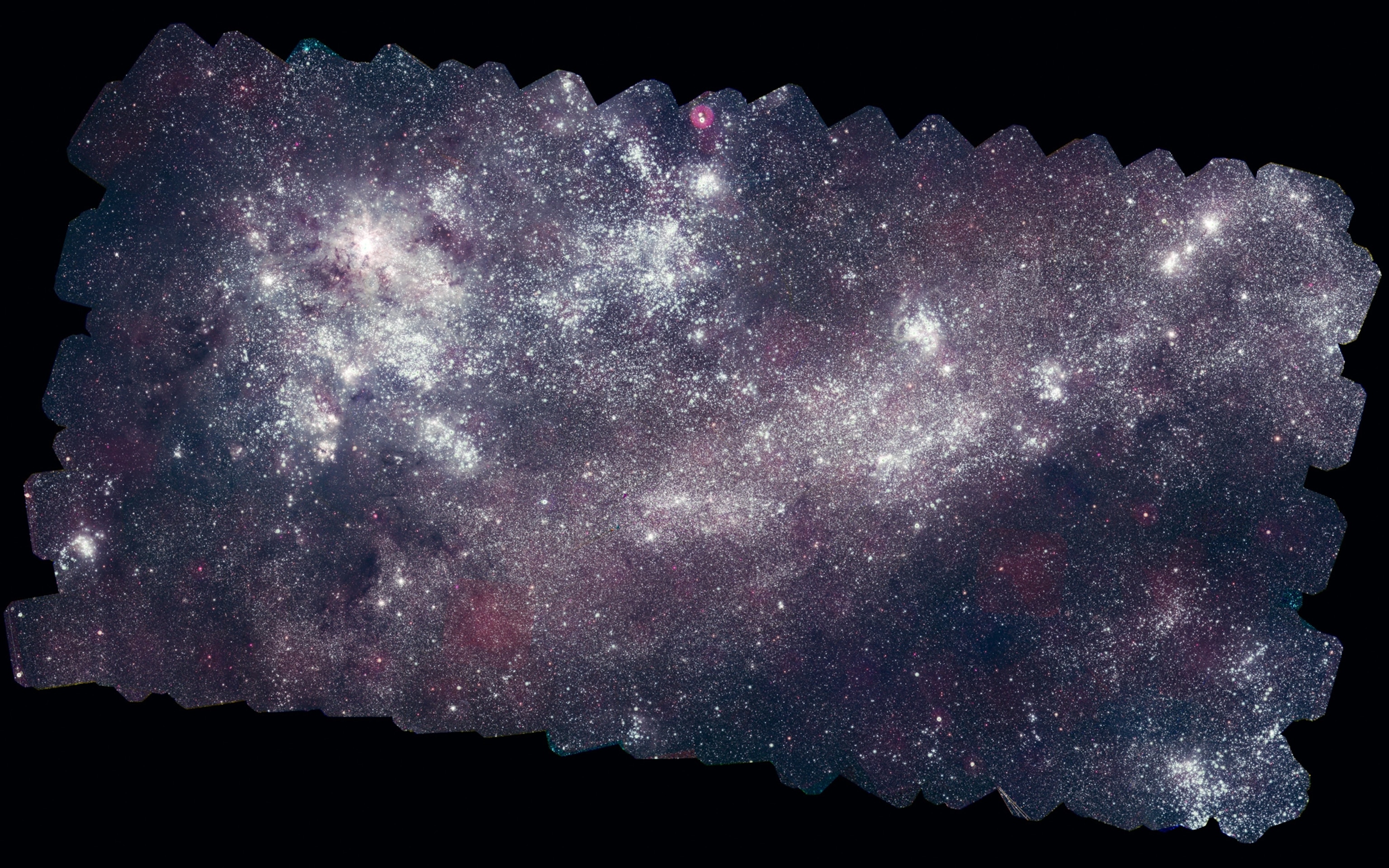 Week in Space 248 - A picture of the Small Magellanic Cloud in the Milky Way