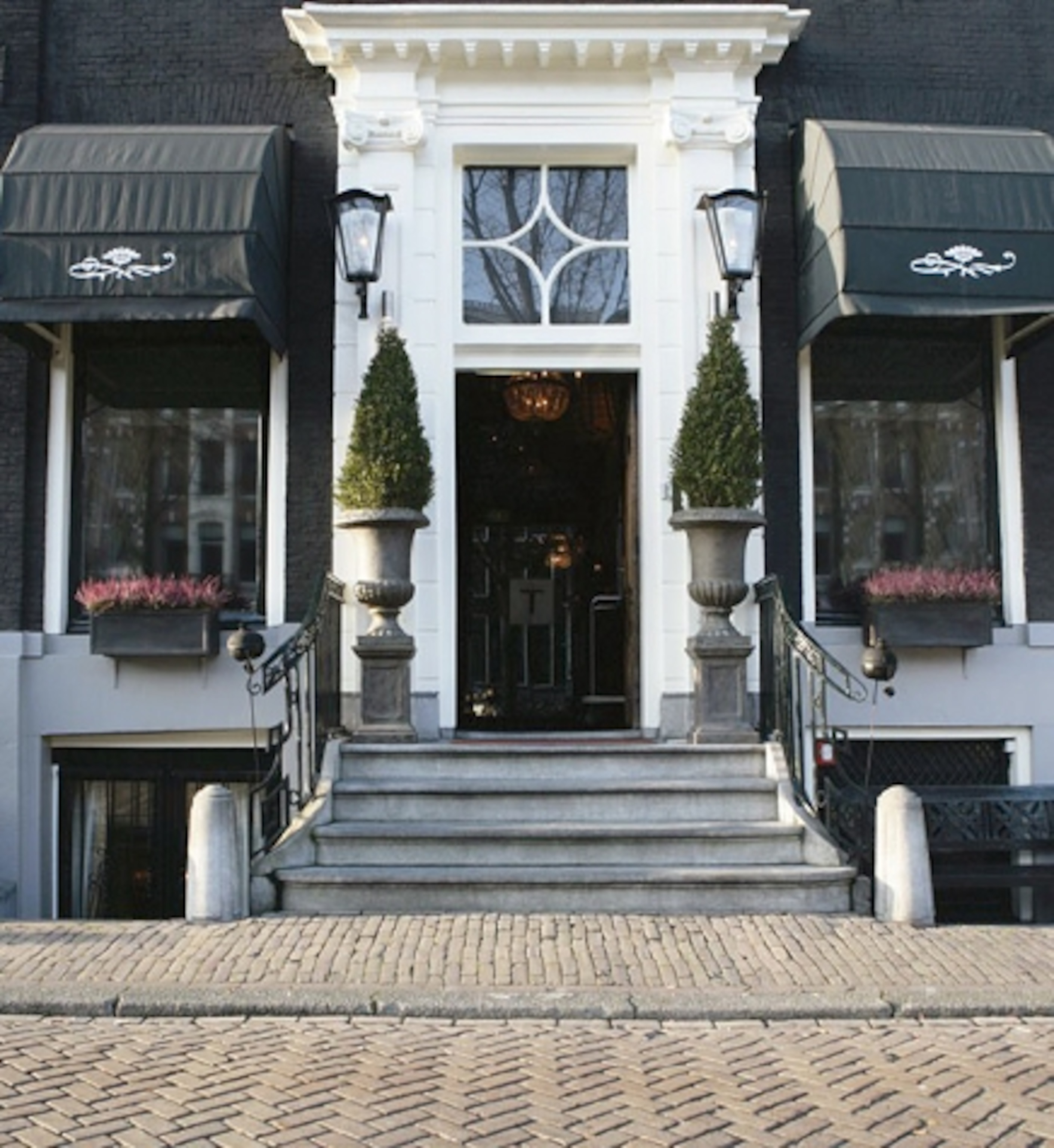 Outside the Toren Hotel. (Photograph courtesy The Toren)