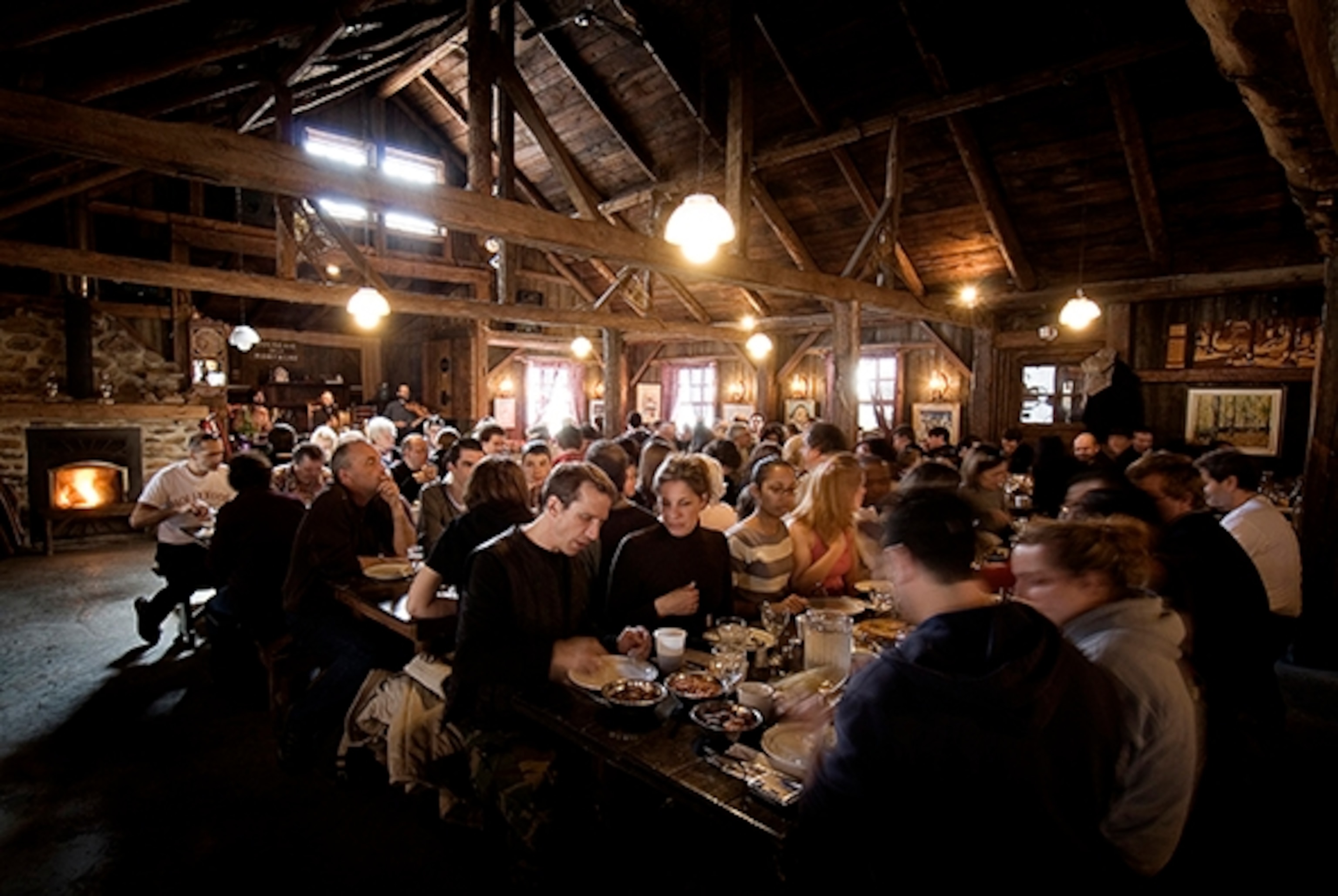 Sucrerie de la Montagne, an authentic cabane à sucre in the mountains west of Montreal (Photograph courtesy Sucrerie de la Montagne)