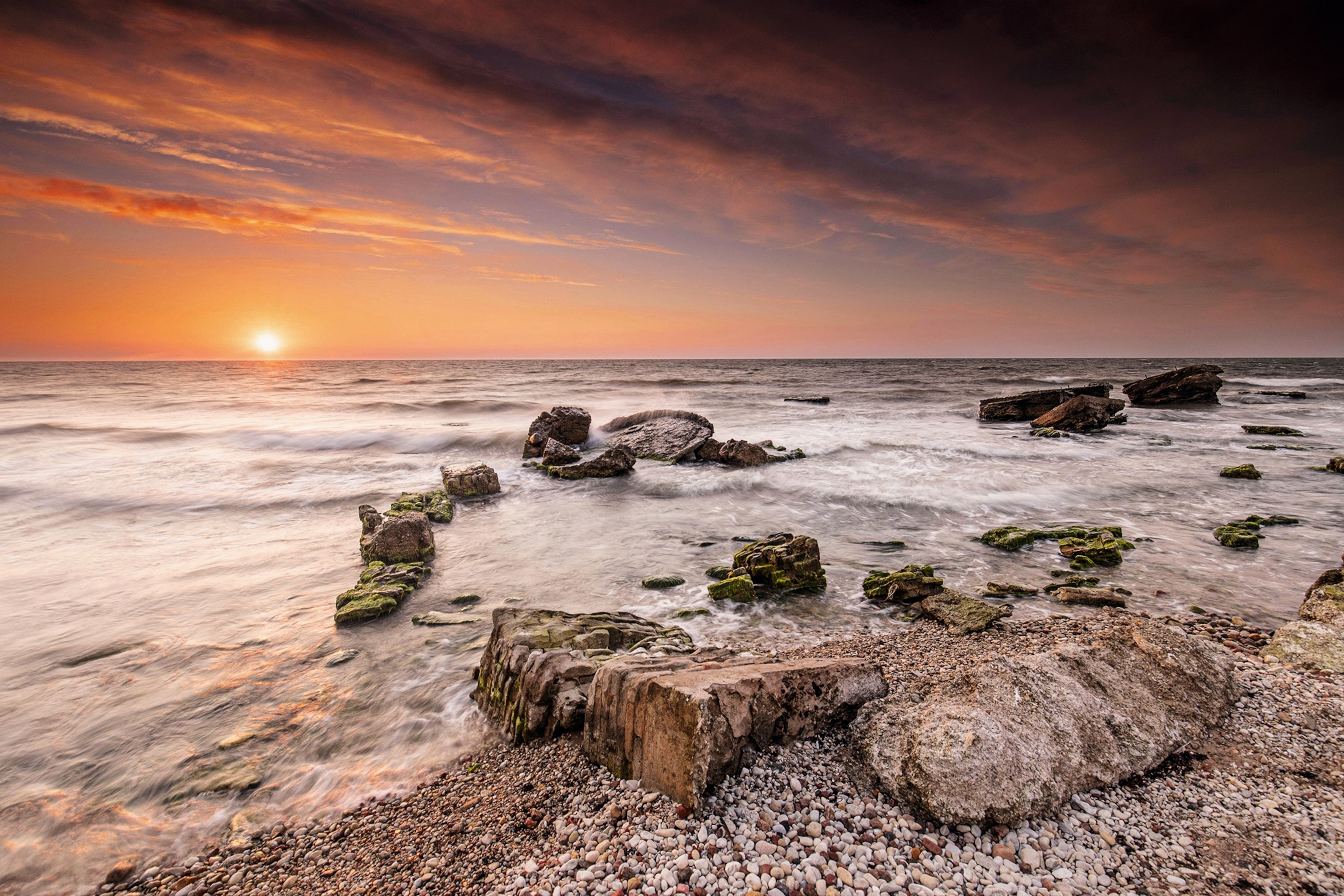 The island of Saaremaa is pictured.