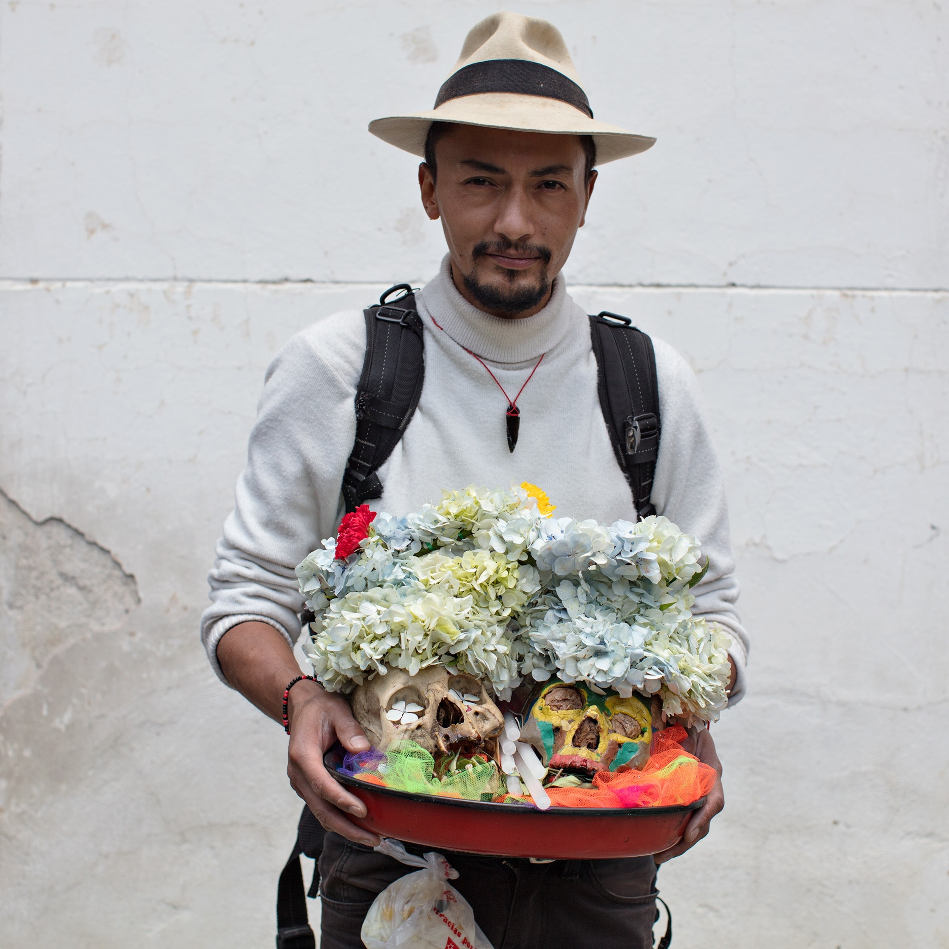 the Las Natitas skull festival in La Paz, Bolivia