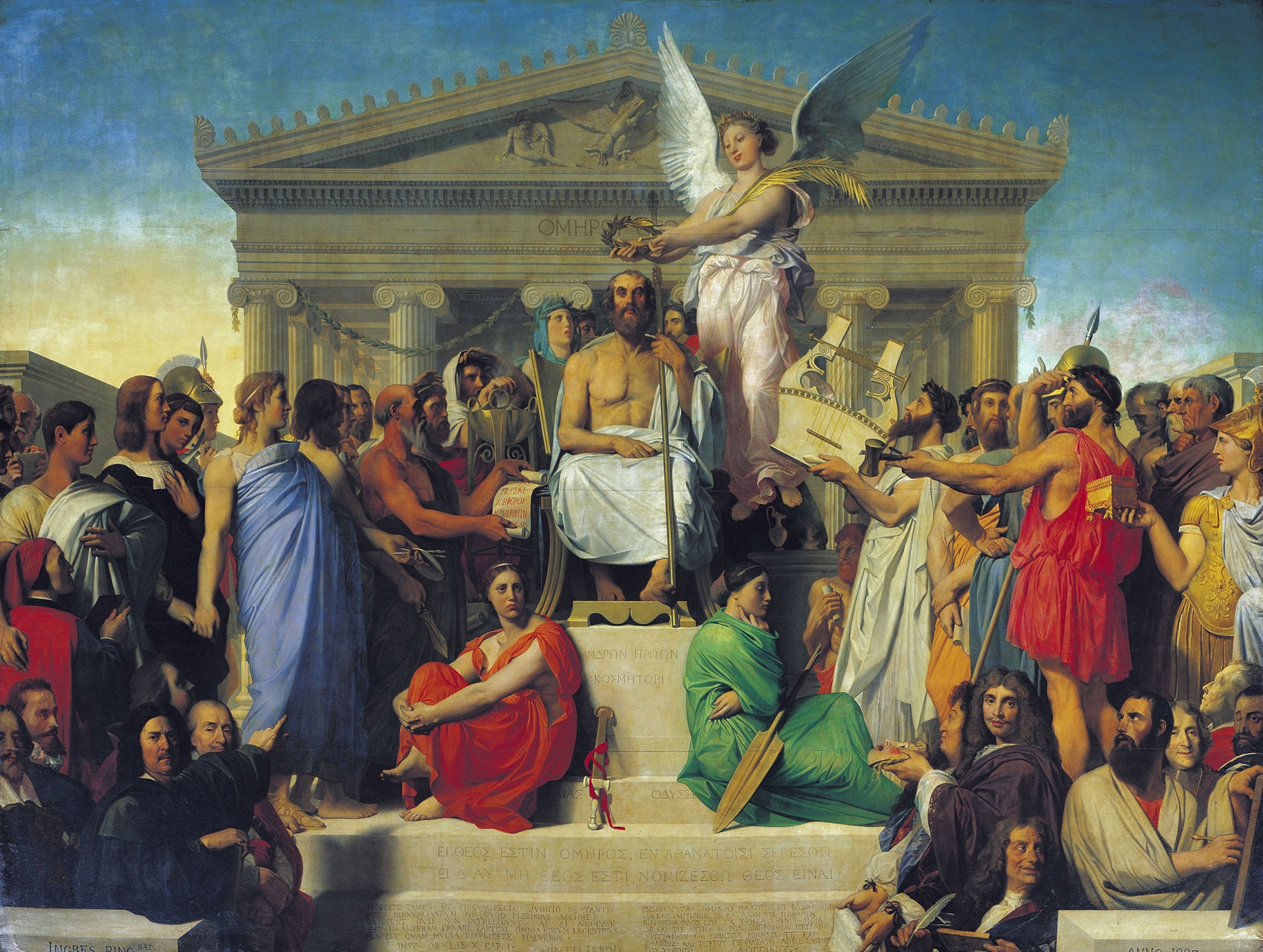 "The Apotheosis of Homer"