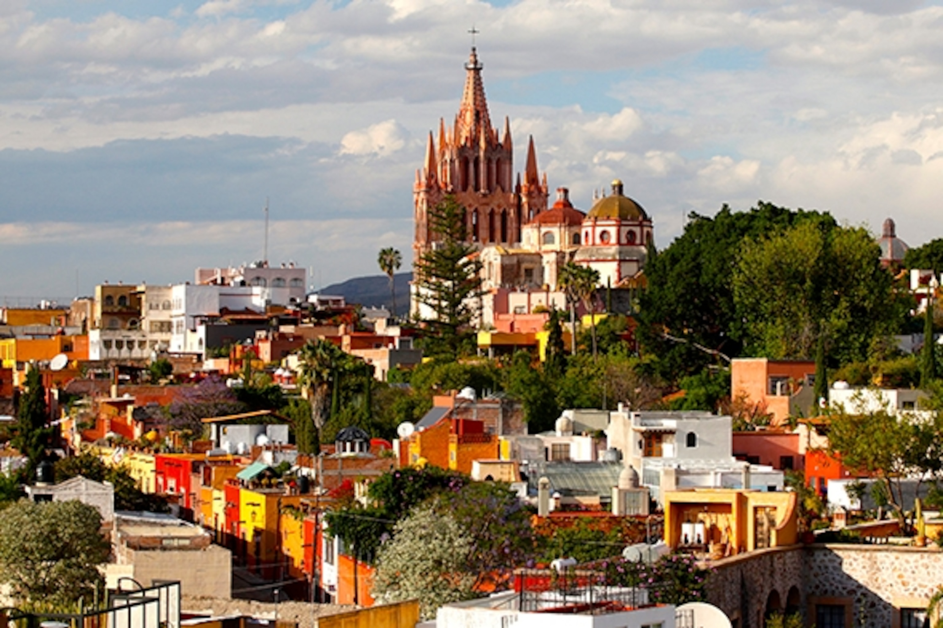 The view from the Luna Rooftop Tapas Bar (Photograph by Jill Schneider)