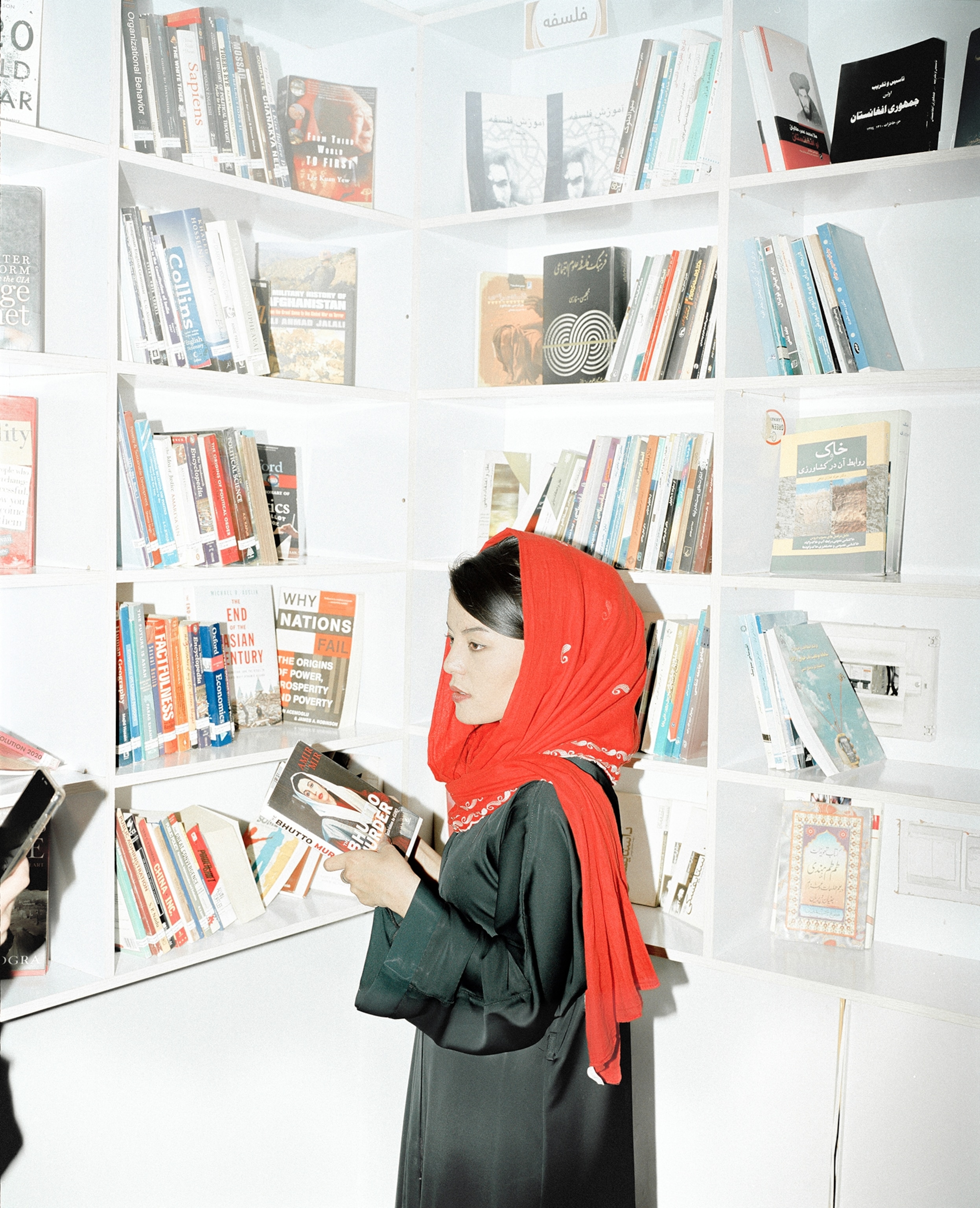 More than two million Afghan girls have been forced out of school as of 2025 due to the Taliban’s gender restrictions on higher education. However, women are creating paths, oftentimes discreet and underground, to continue learning—including reading, which has become a form of quiet resistance in Afghanistan. In Kabul, a group of women opened this small library and gave it a name that translates in English to “Woman.” The library, housing a few thousand titles in English, Persian, Arabic, and Pashto, was created to provide a safe space for ideas and learning for Afghan women. But within months of opening, the Taliban shut it down permanently. Interestingly, education remains one of the few issues that has reportedly caused conflict within the Taliban leadership, with some of the Taliban’s own members calling on their supreme leader to resume schools for girls.