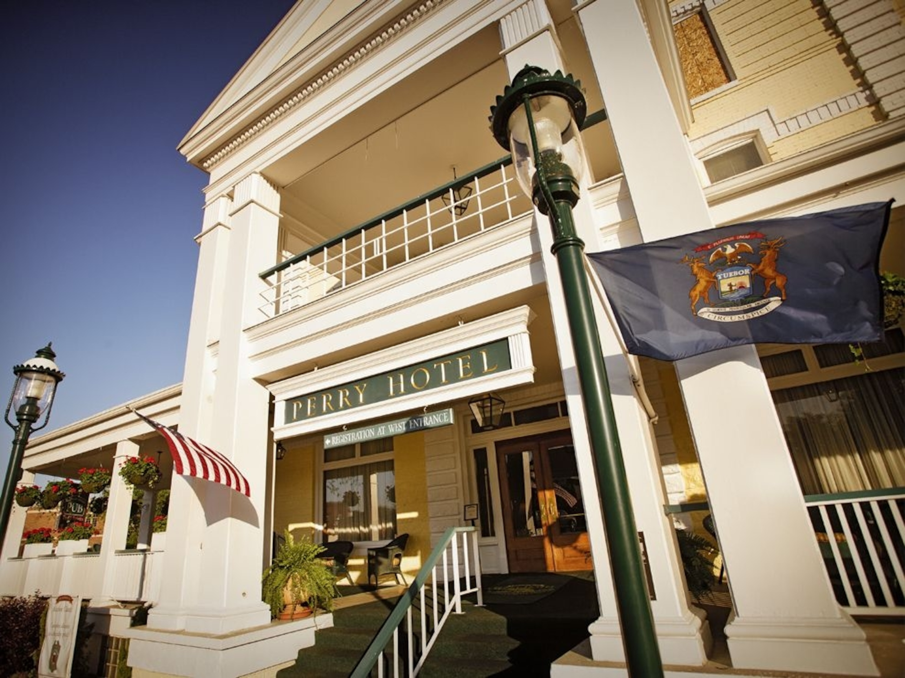 the Perry Hotel in Petoskey
