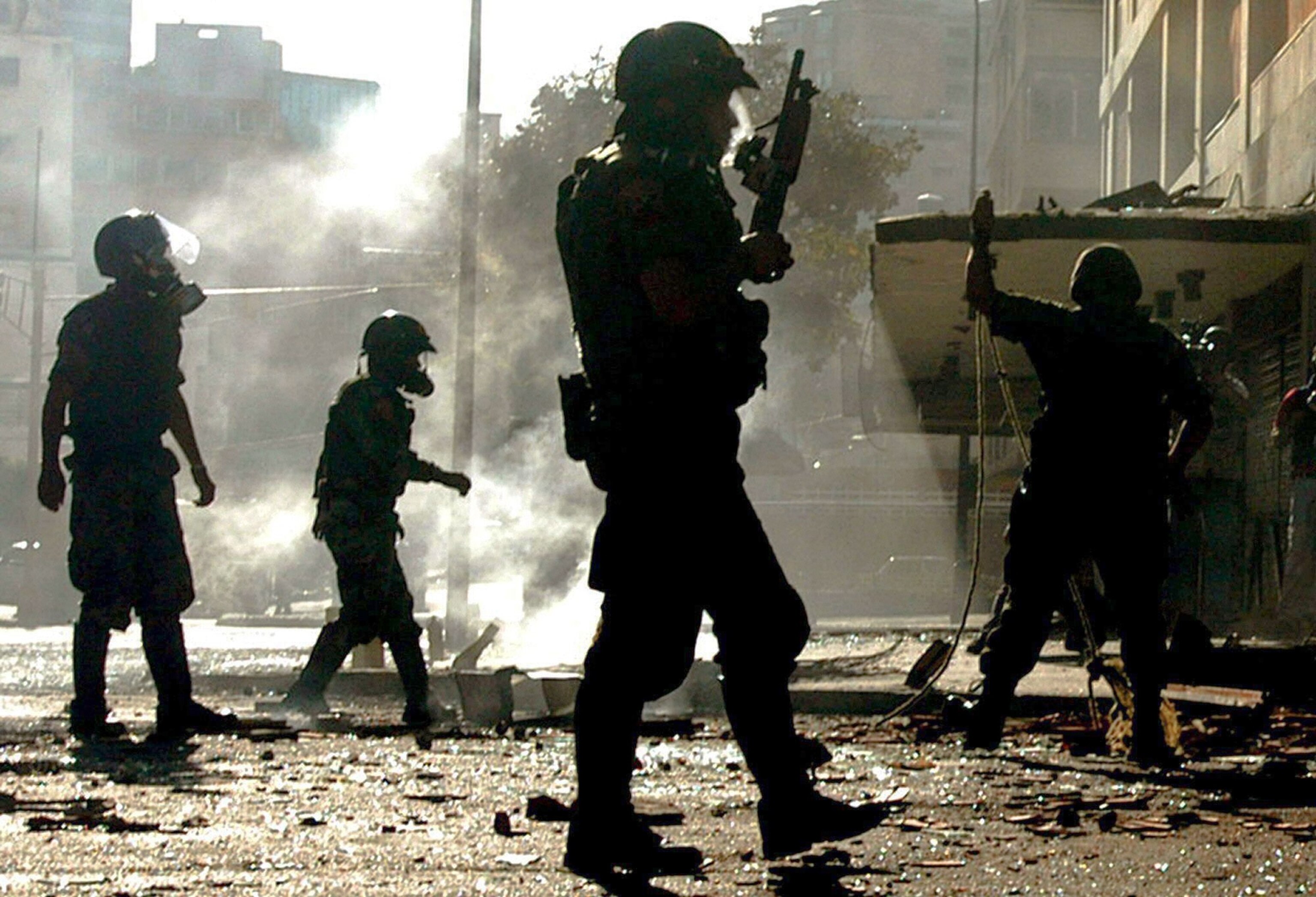 Venezuelan National Guard officers