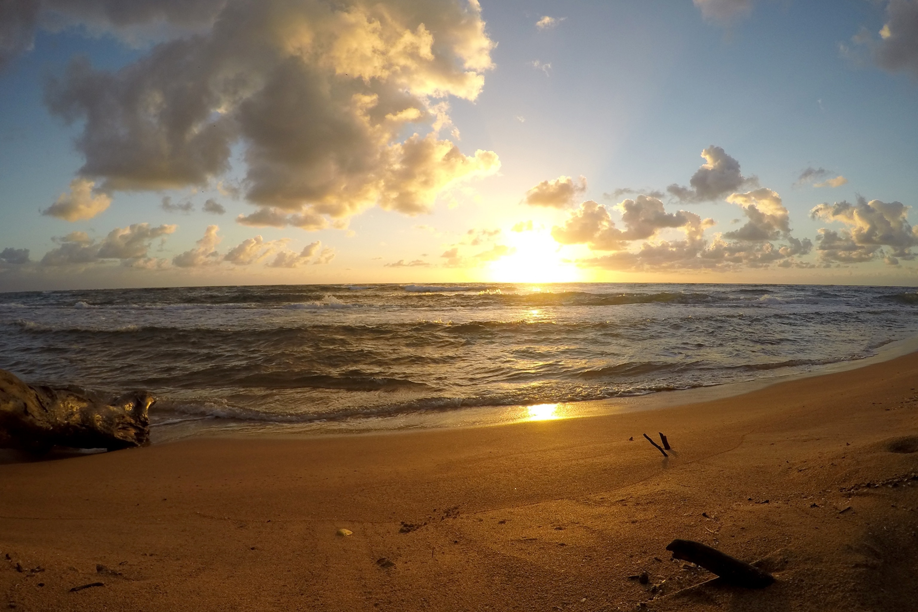 Sunset at Kauai's East Shore (Photograph by Megan Heltzel Weiler/National Geographic)