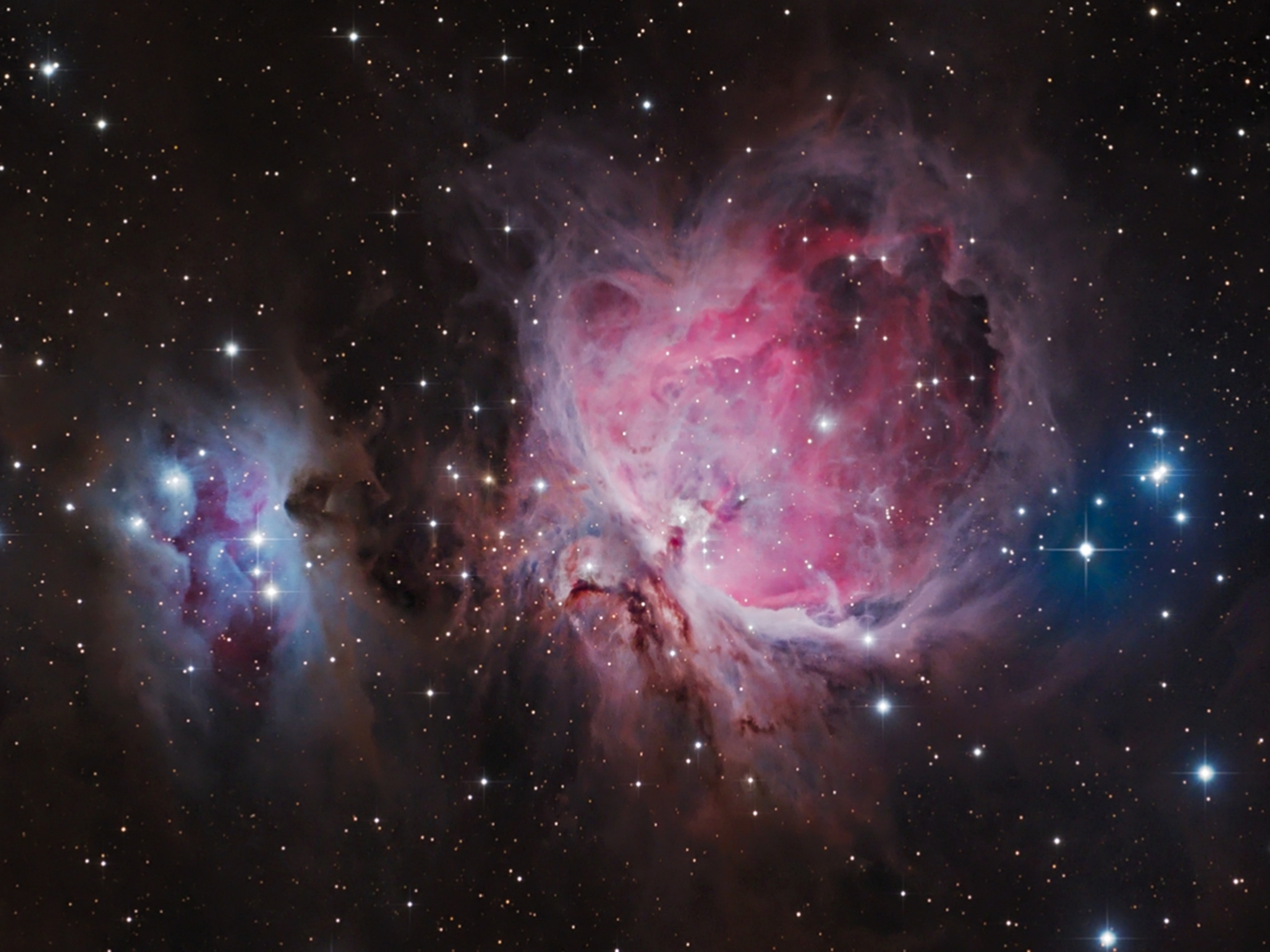 the Orion Nebula