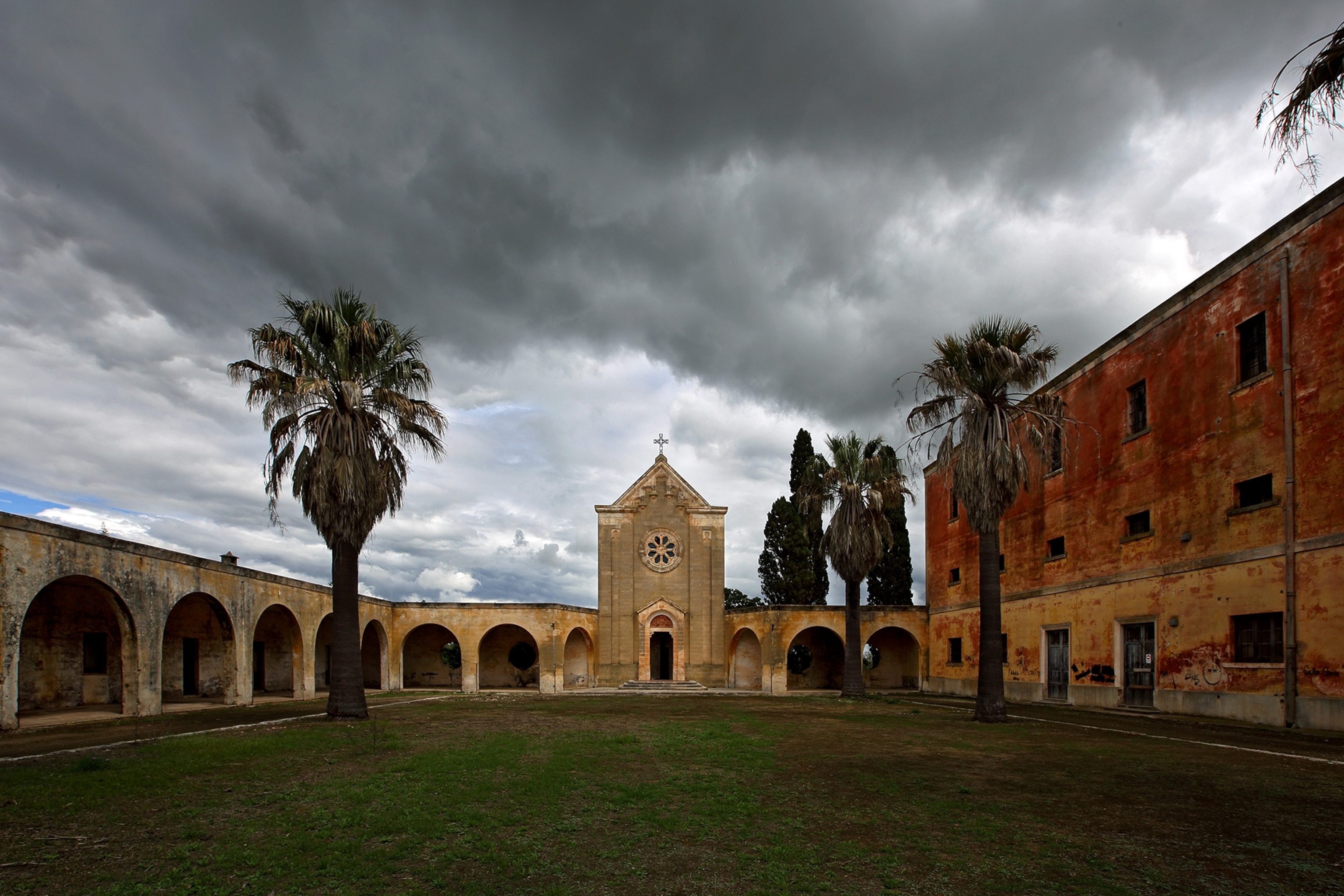 an abandoned village in Italy