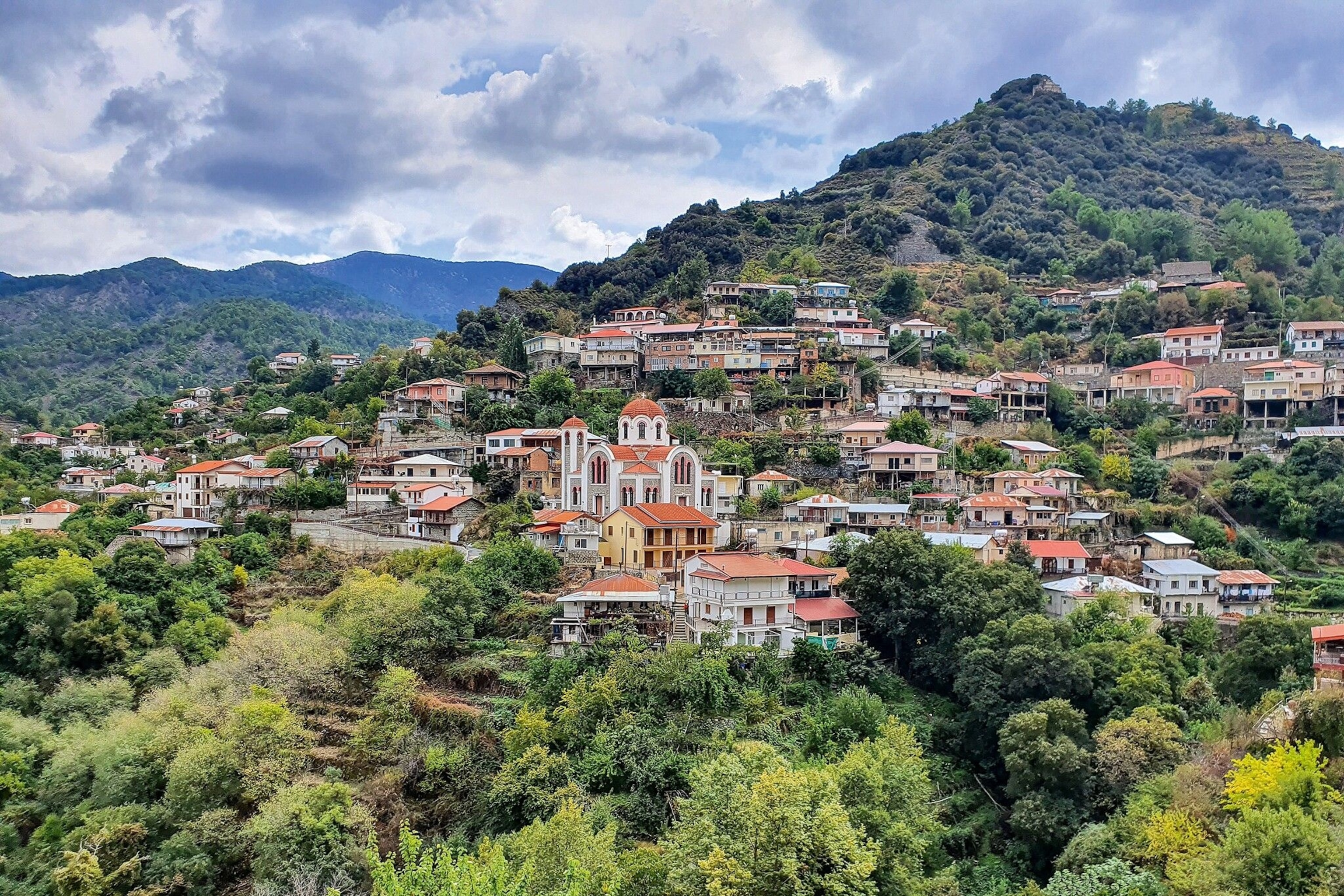 Troodos Mountains village for retirement in Cyprus