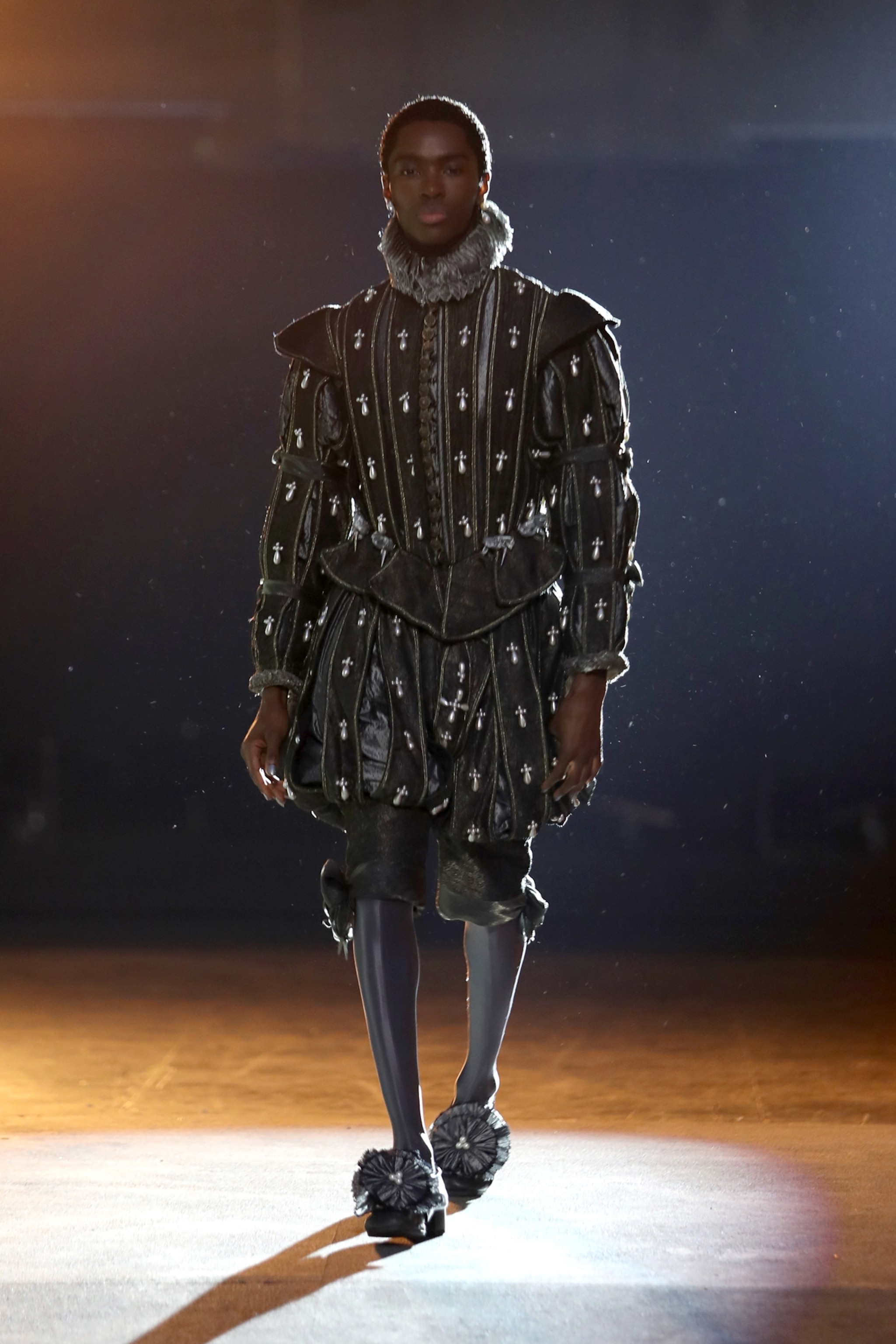 Alton Mason walks the runway during Vogue World: Hollywood 2025 at Paramount Studios on October 26, 2025 in Los Angeles, California.