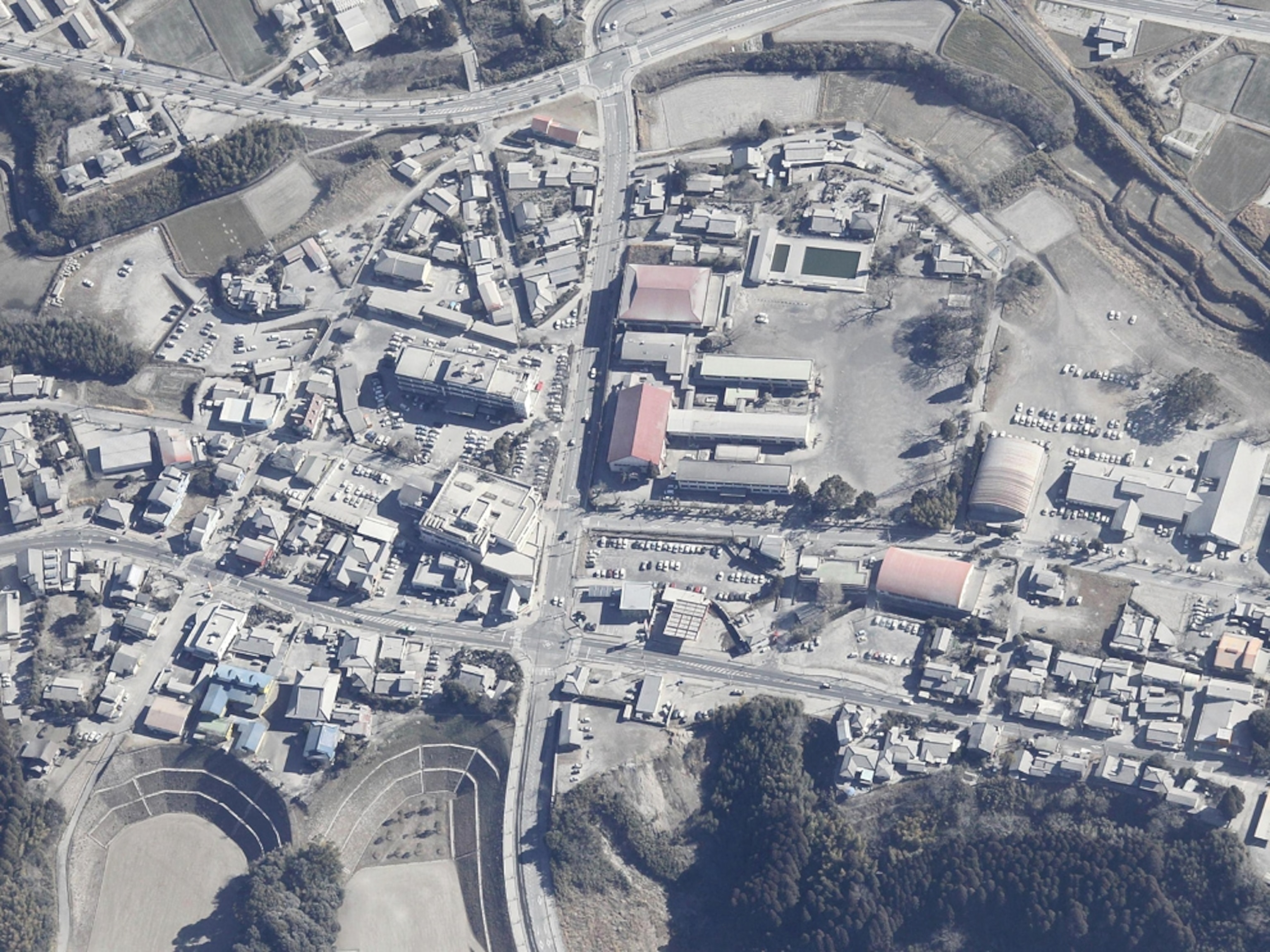 Japanese volcano ash picture