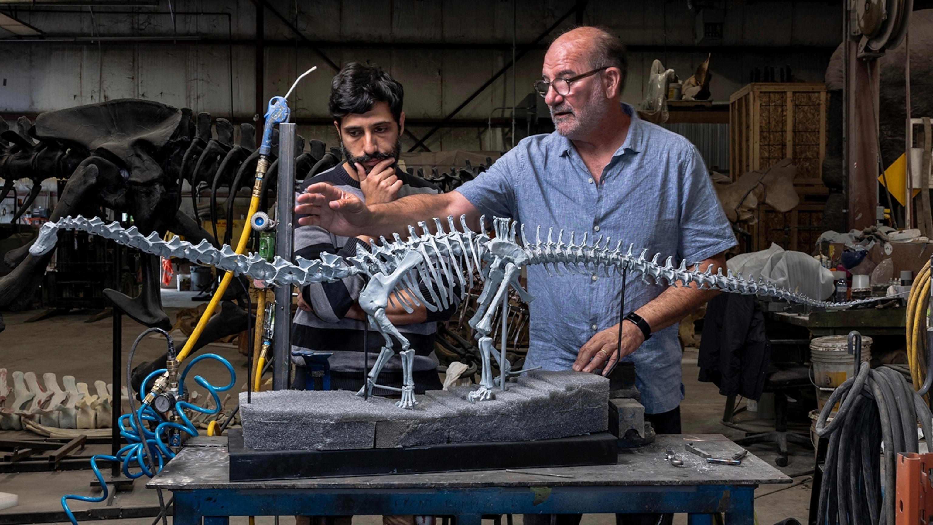 How to bring a 75-foot-long dinosaur back to life