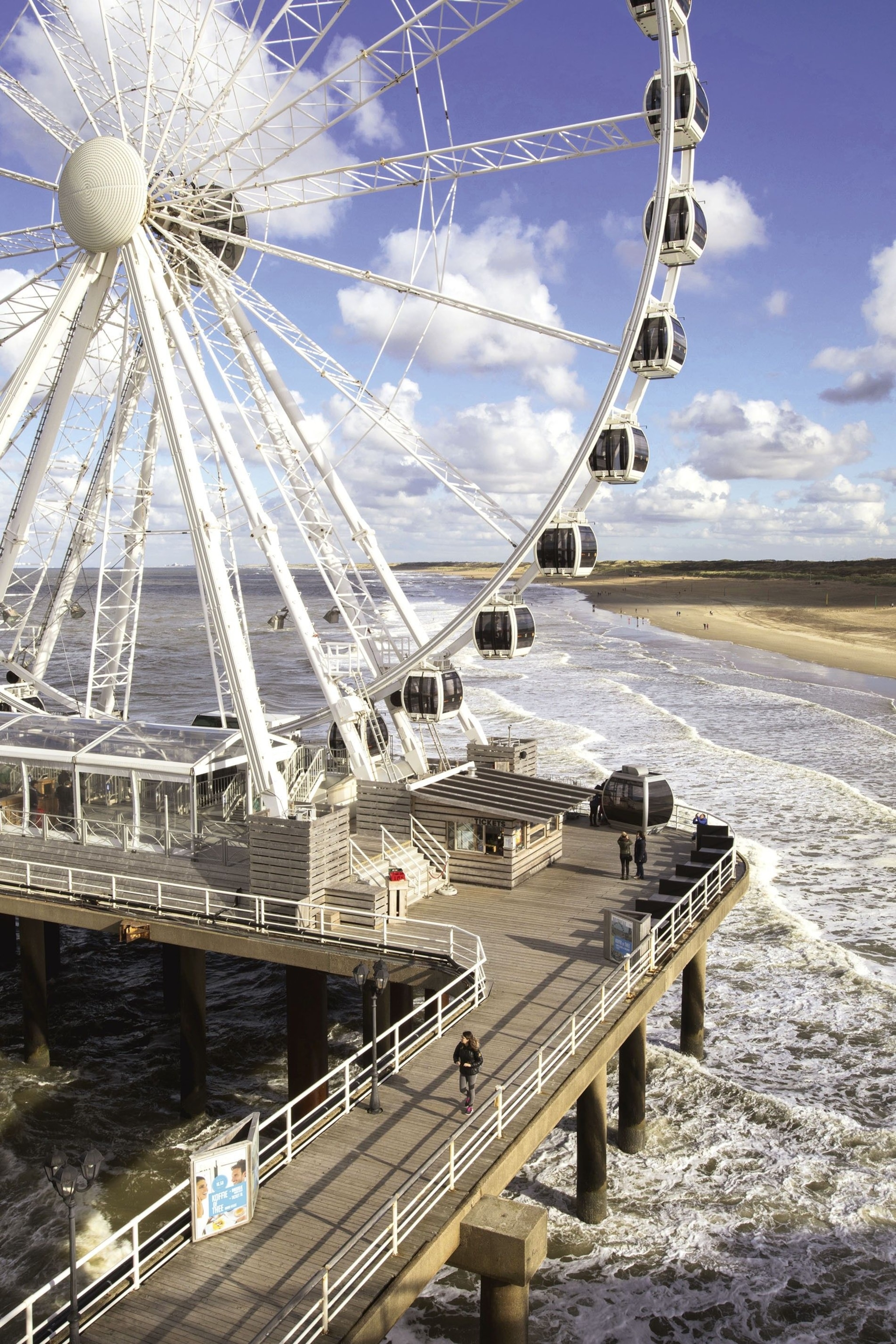 Scheveningen Pier Beach.