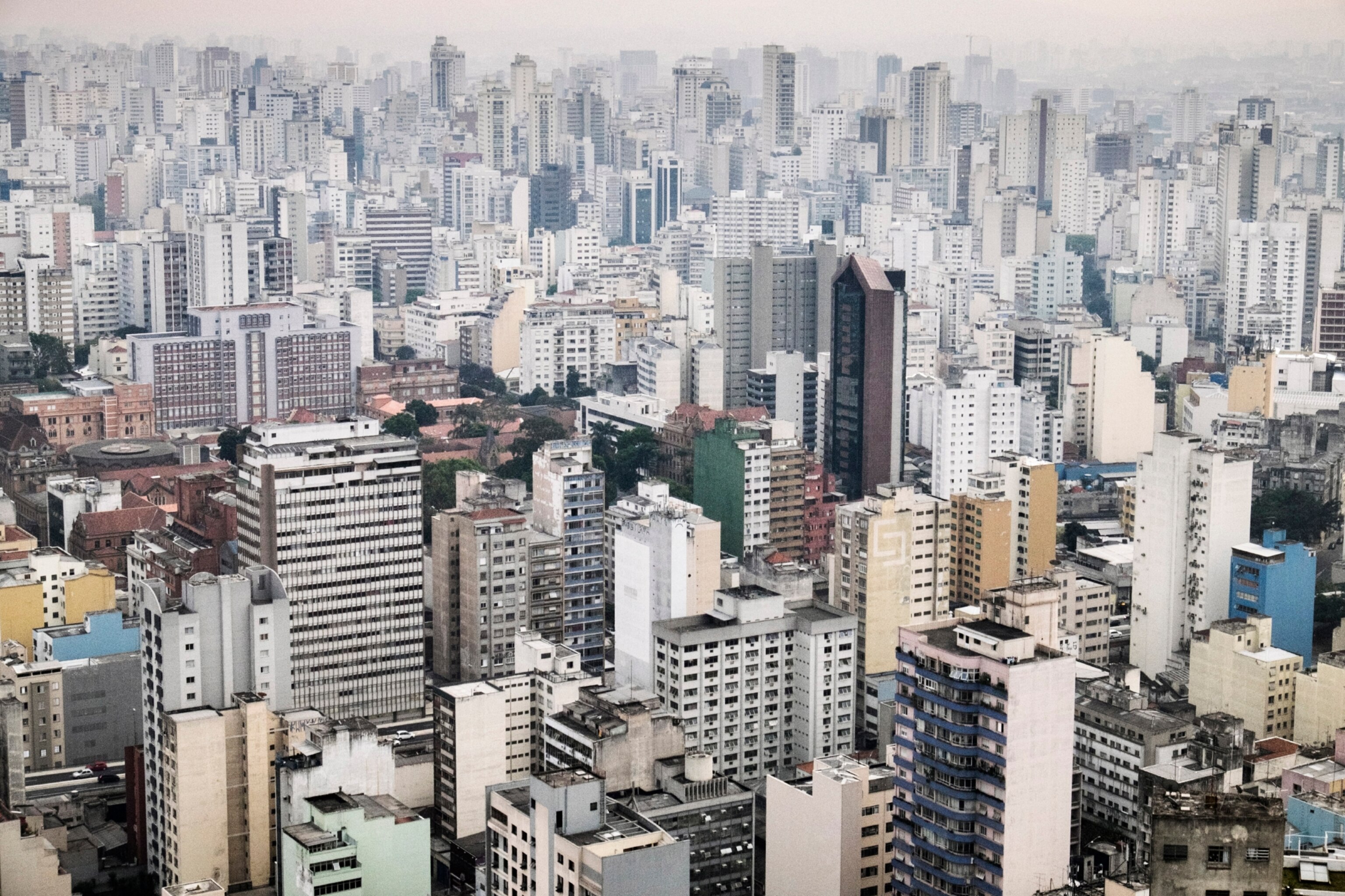 sao paolo from the air