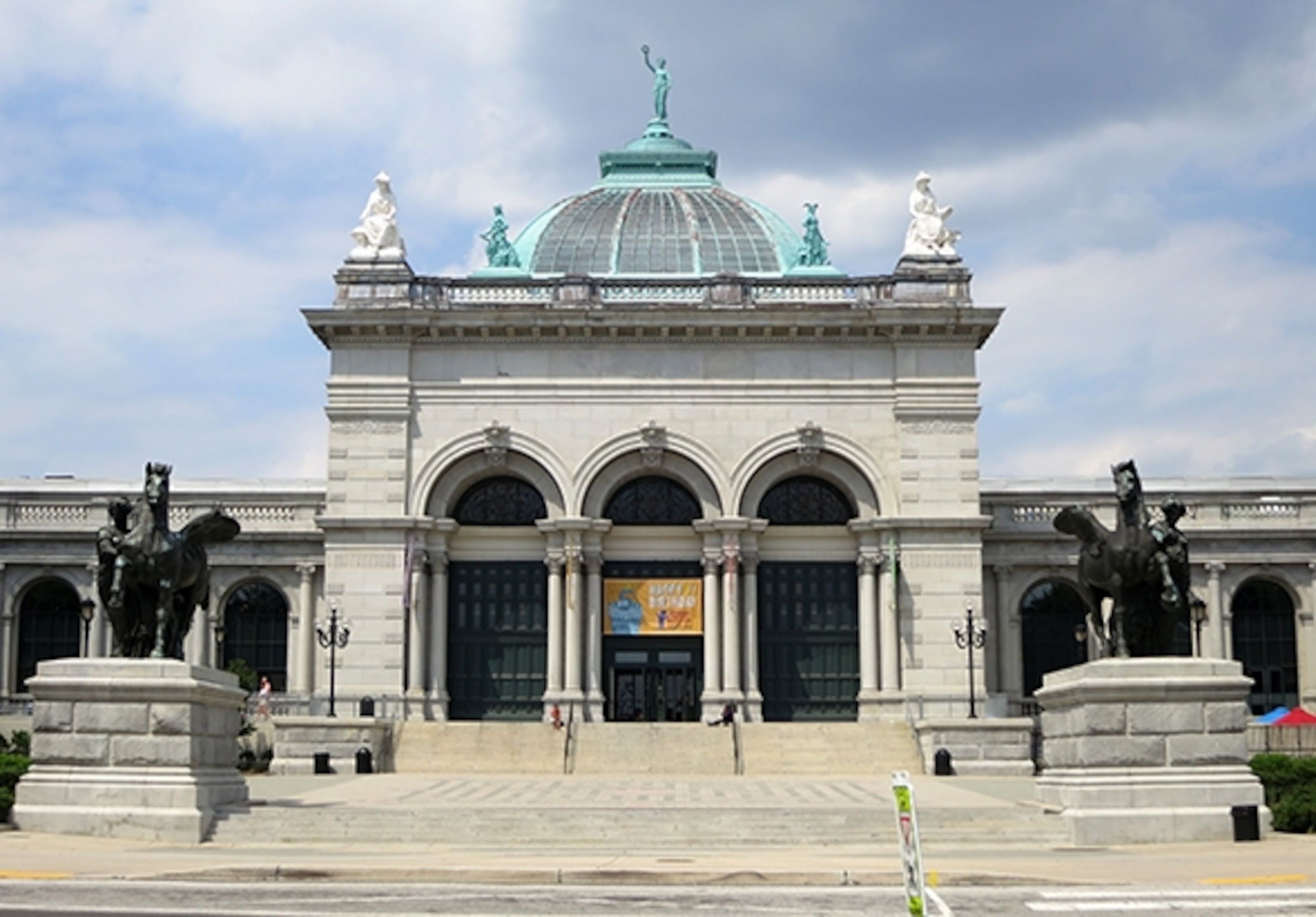 One of a handful of historic destinations in Fairmont Park: Memorial Hall (Photograph by Robert Reid)