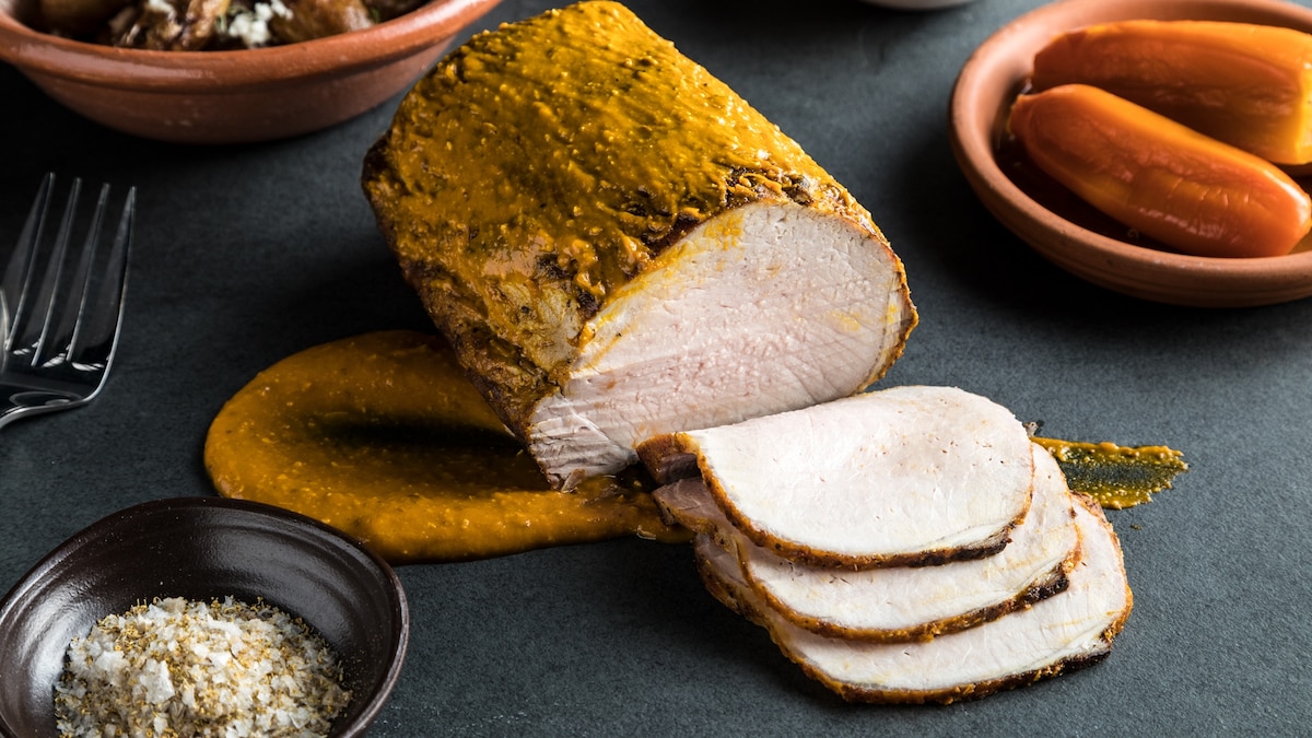 “Aji Amarillo” Marinated Grilled Pork Loin