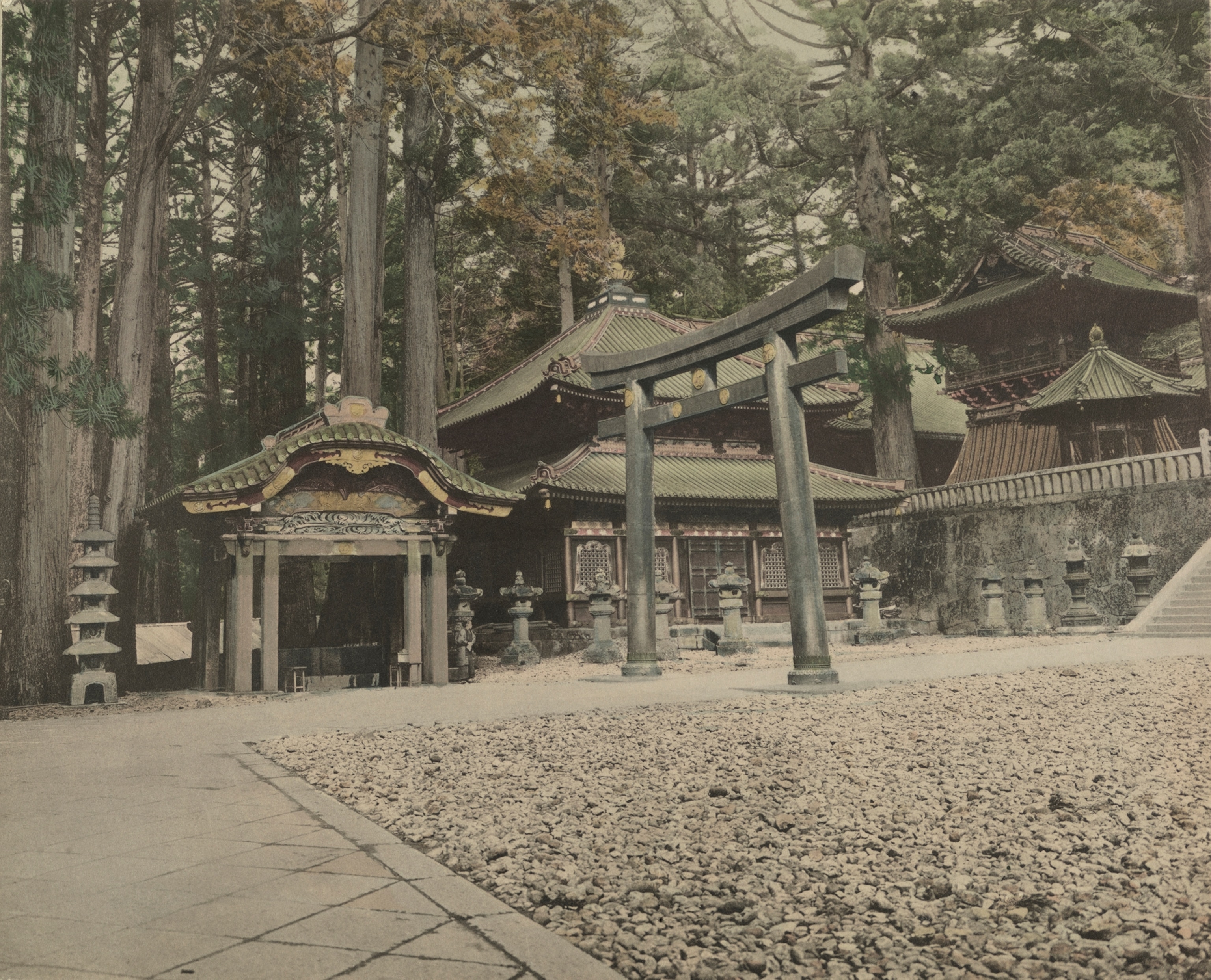 The gateway to the shrines at Nikko is surrounded by cedar trees. When these shrines were begun centuries ago, the government ordered the wealth Daimyos, or provincial chiefs, throughout Japan to make contributions according to their means. One of the chieftains, though he had a retinue of 6,000 Samurai, had neither gold nor silver nor precious stones to give, so offered as his humble donation thousands of young cedar plants. Today, these centuries-old trees, like the Widow’s Mite and the rejected Cornerstone of Biblical history, are among the most priceless possessions of the shrines.
