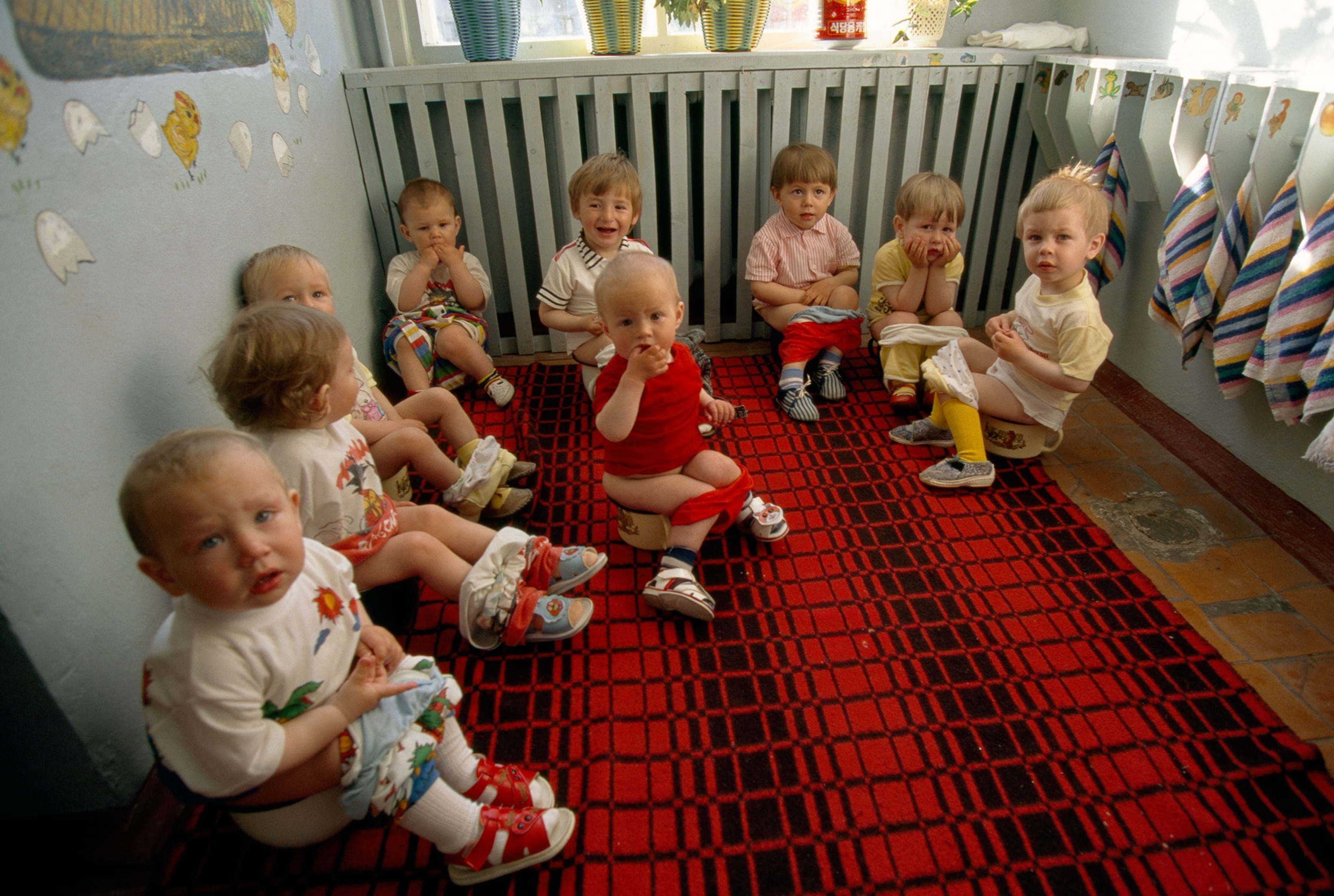 children being pottytrained