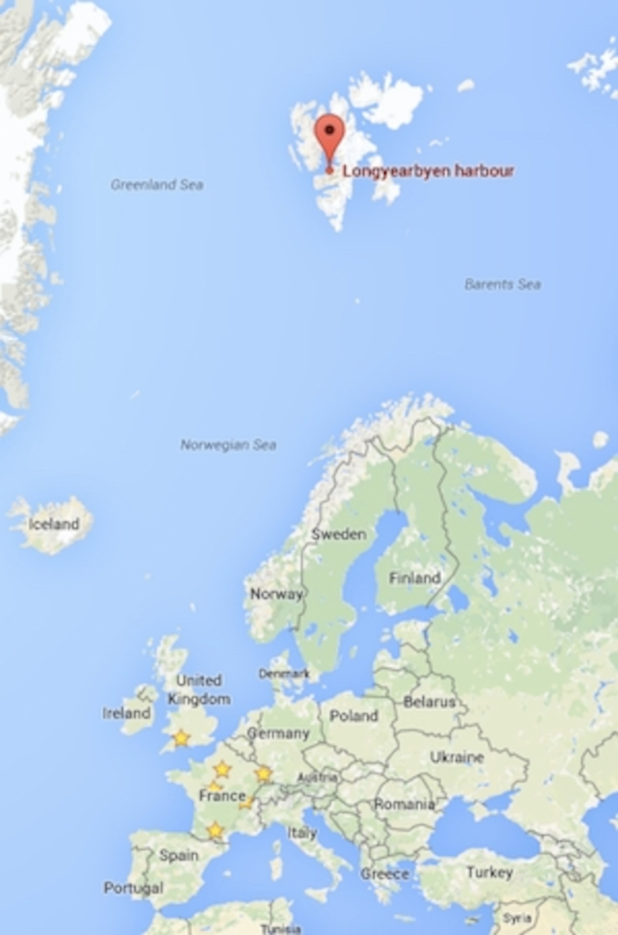 The graveyard lay outside the town of Longyearbyen on Svalbard, deep inside the Arctic Circle.