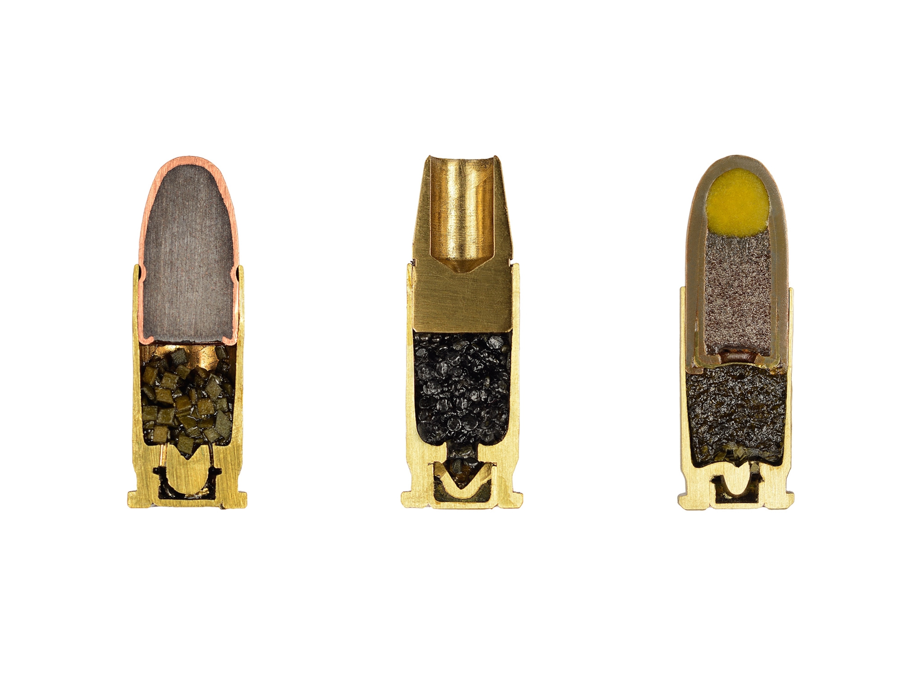 Ammunition - Photograph of bullet cross-section