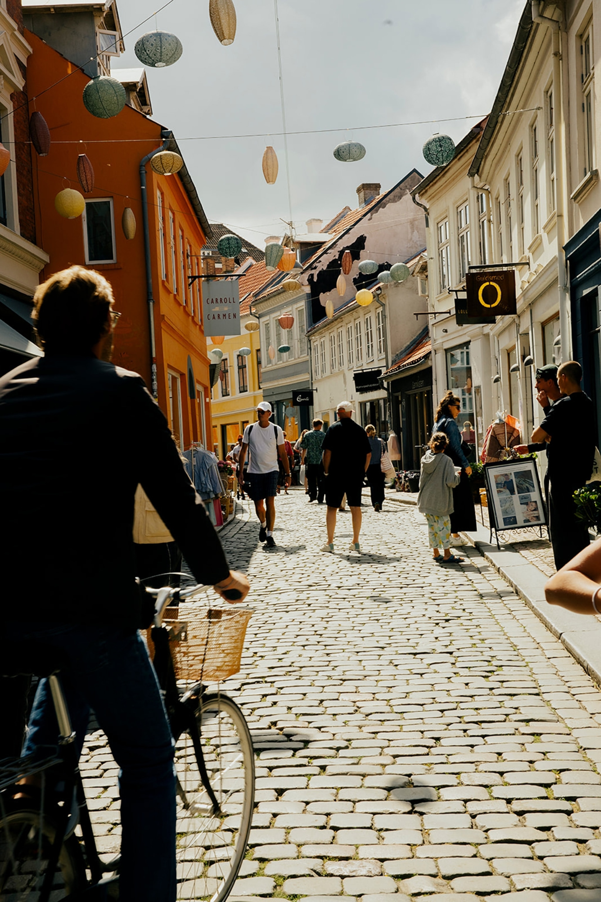 The street Volden in the Latin Quarter, Aarhus.