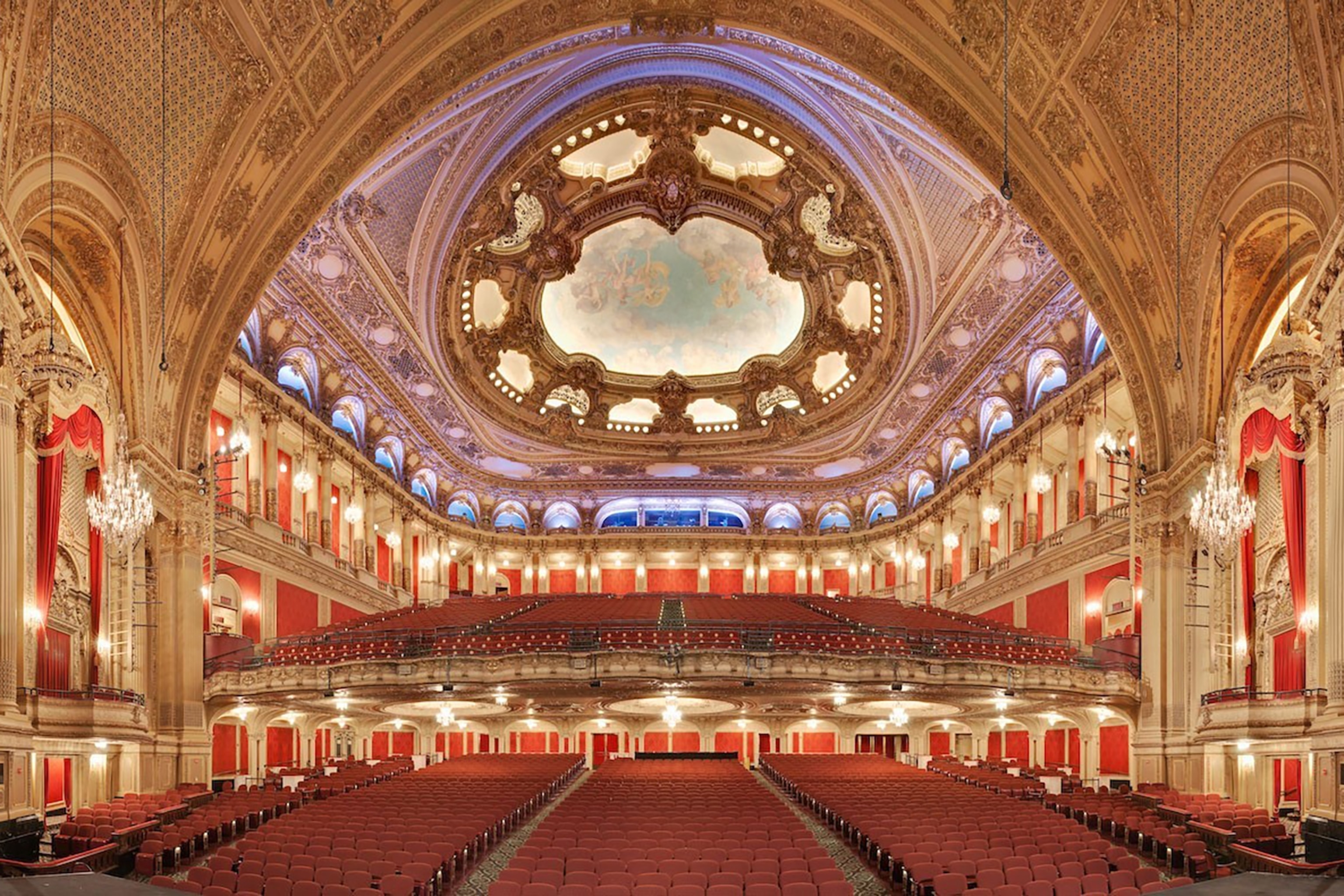 interior of an opera house