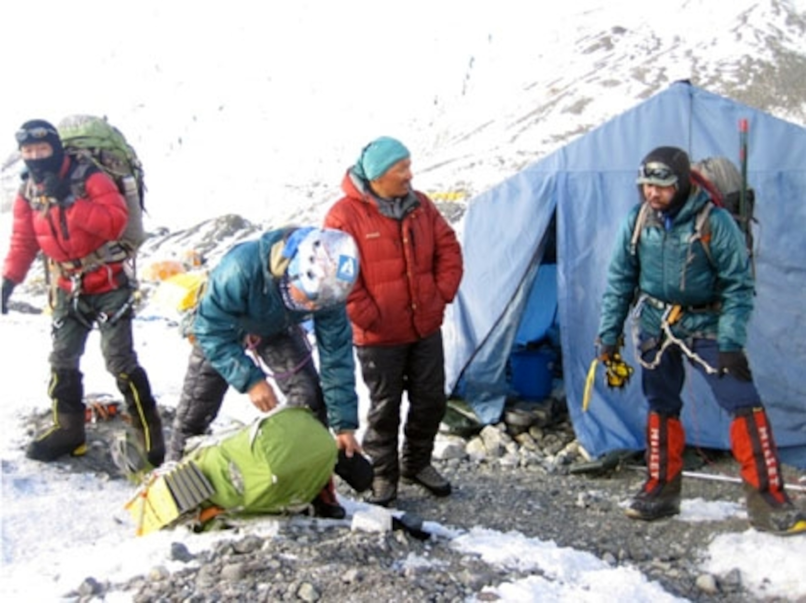 ABC, bound for Camp III