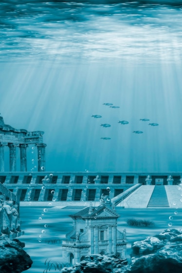 First Sea in 2023 Fountain city, Underwater city, Map