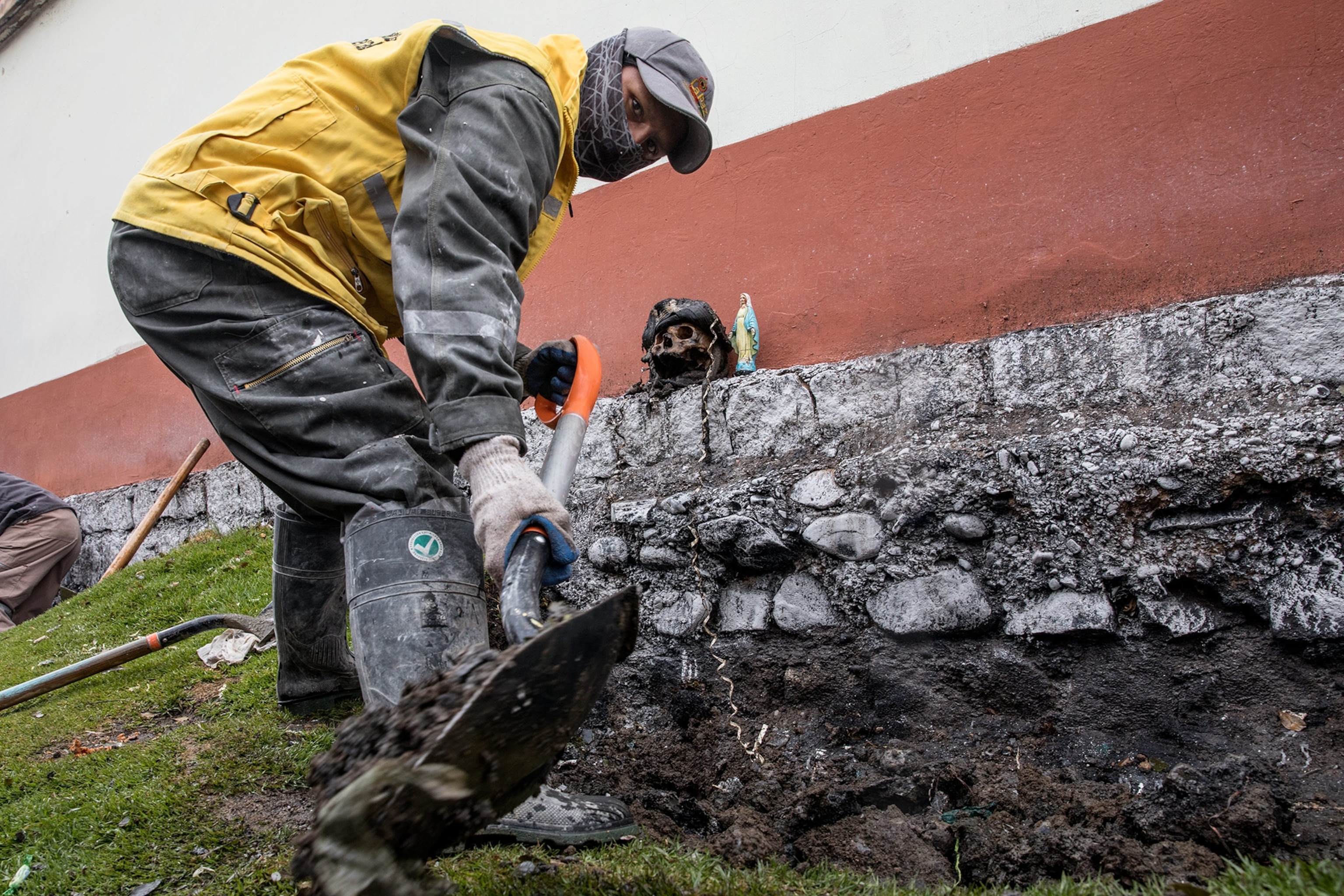 the Las Natitas skull festival in La Paz, Bolivia