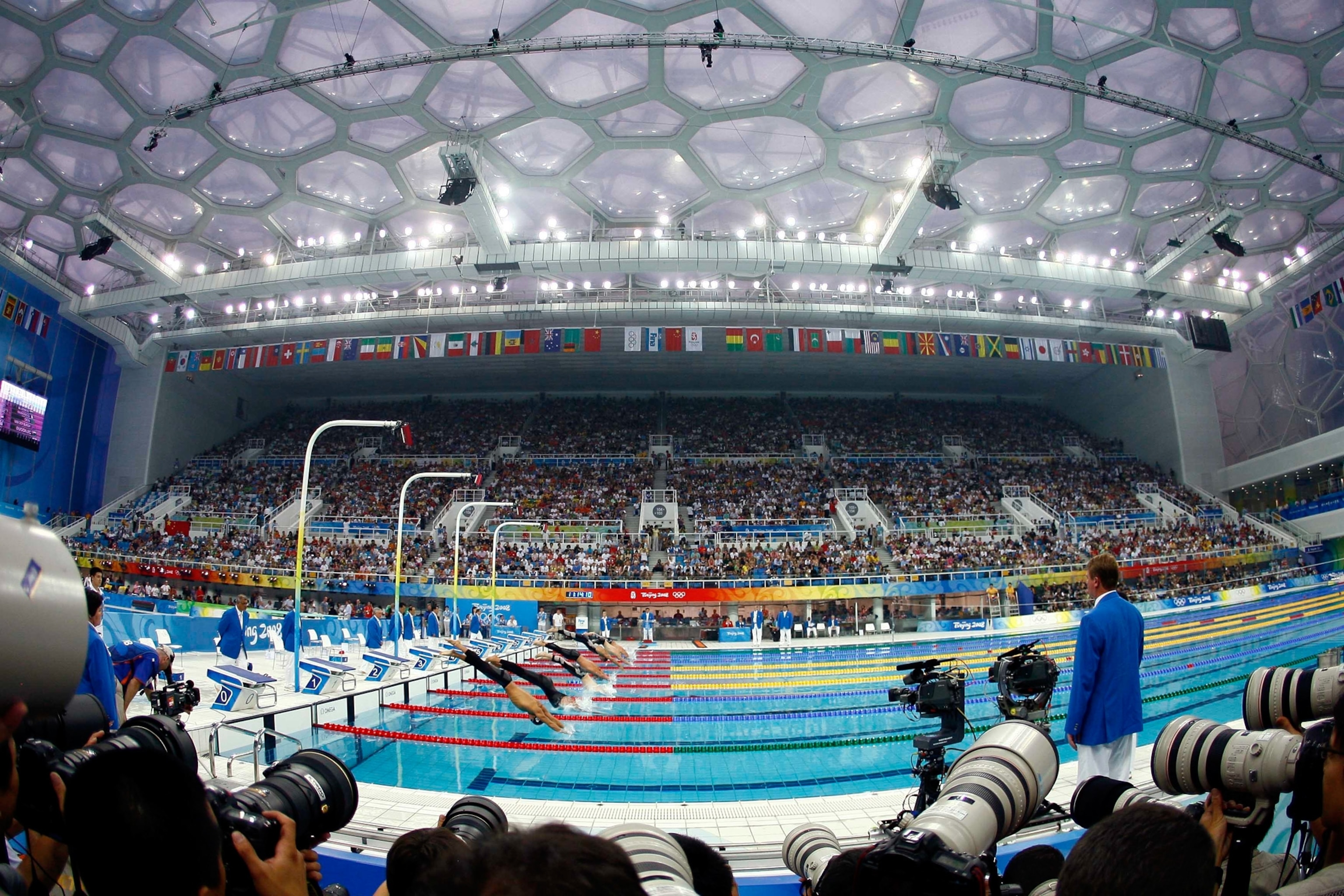 Beijing Water Cube picture: for a gallery tied to 2012 Olympics