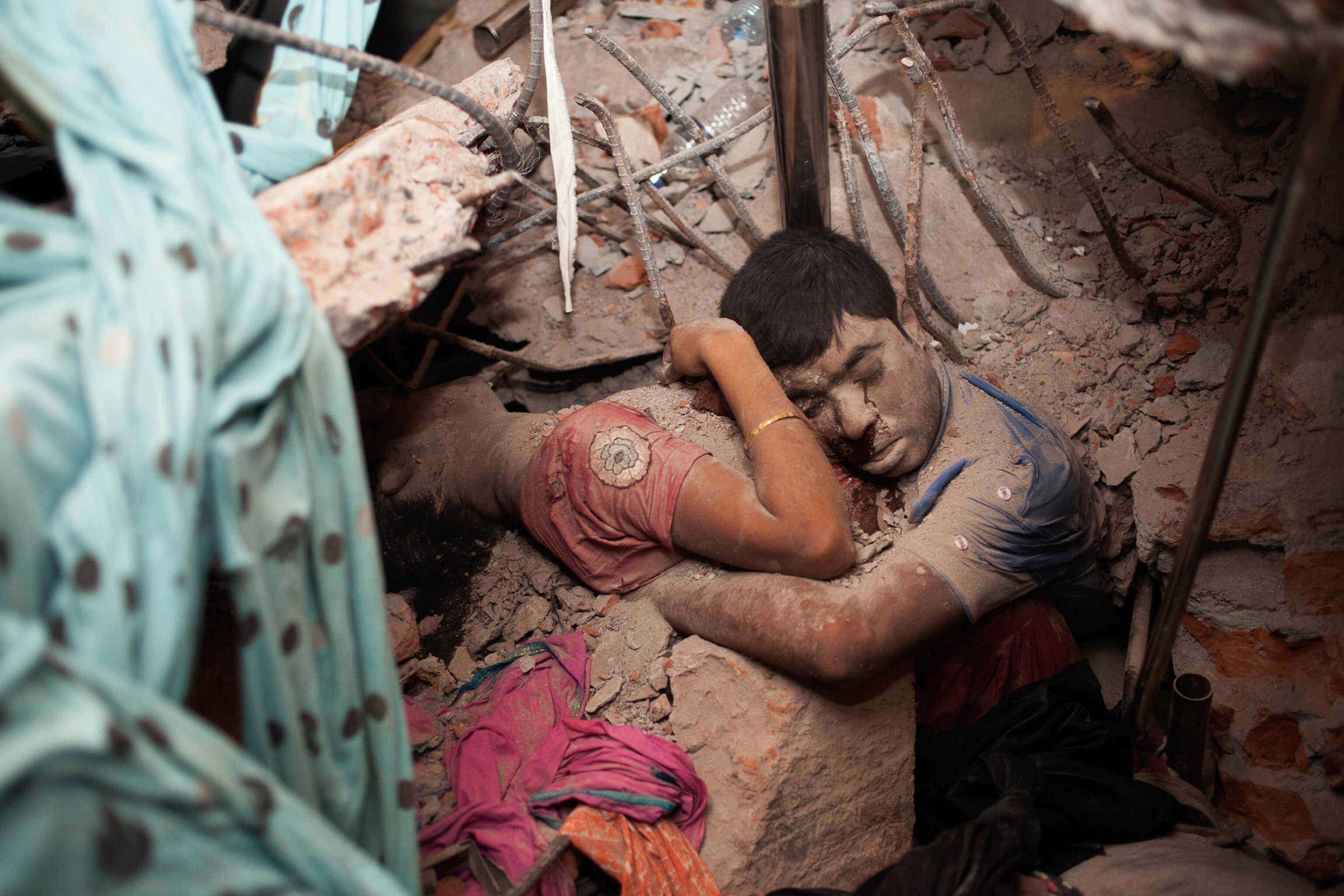 victims of the Rana Plaza factory collapse near Dhaka, Bangladesh.