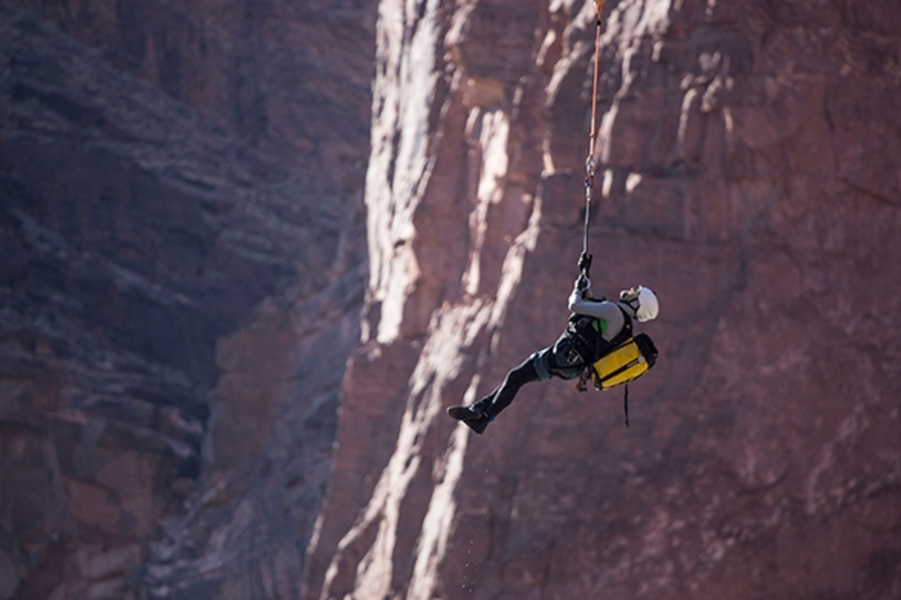 All in a day's work for NPS Search and Rescue; Photography by Danny Schmidt