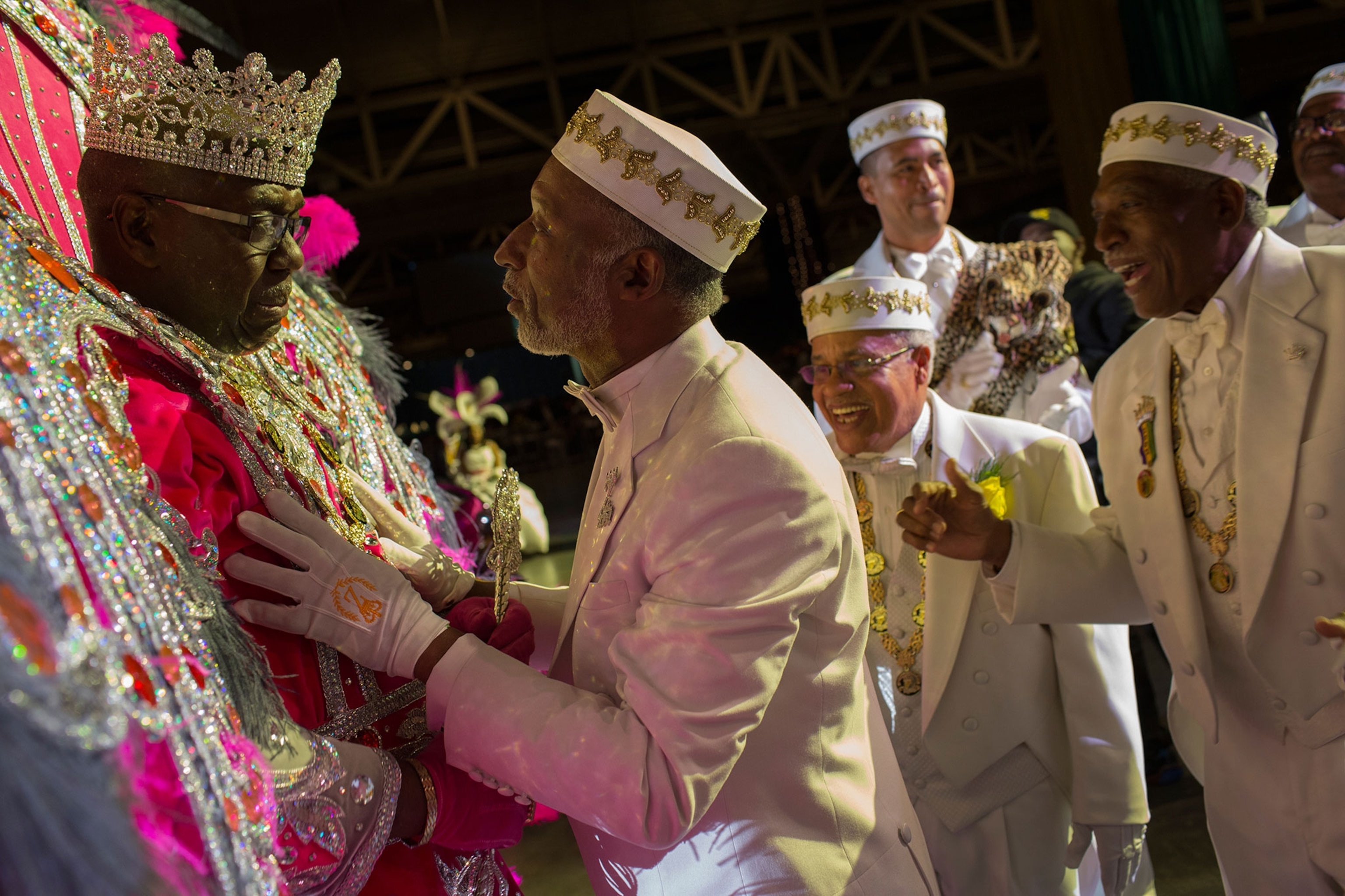 the 2015 king of the Zulu Social Aid and Pleasure Club in New Orleans