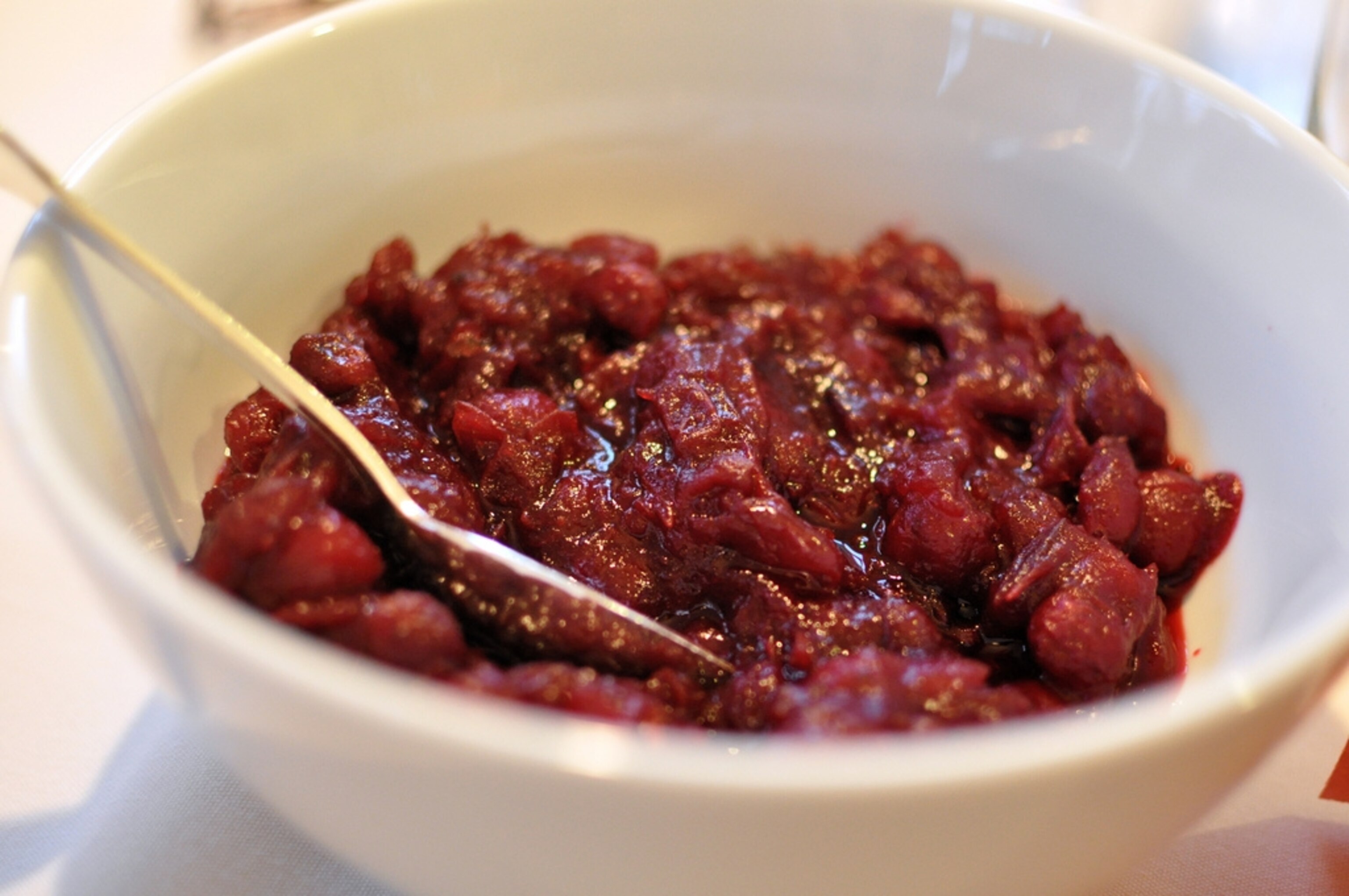 cranberry sauce