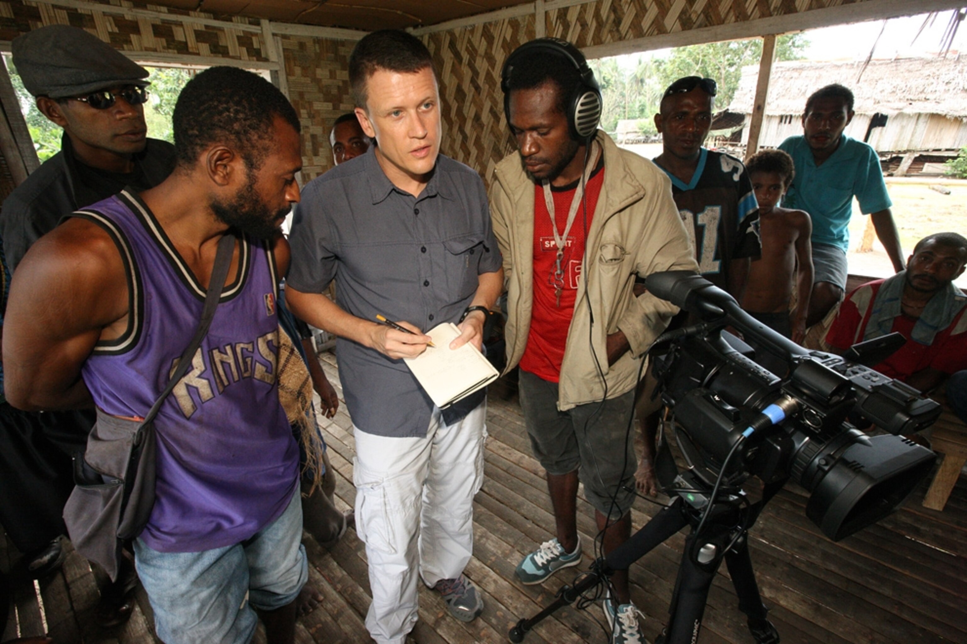 Papua New Guinea picture: speaker of dying language Matukar Panau
