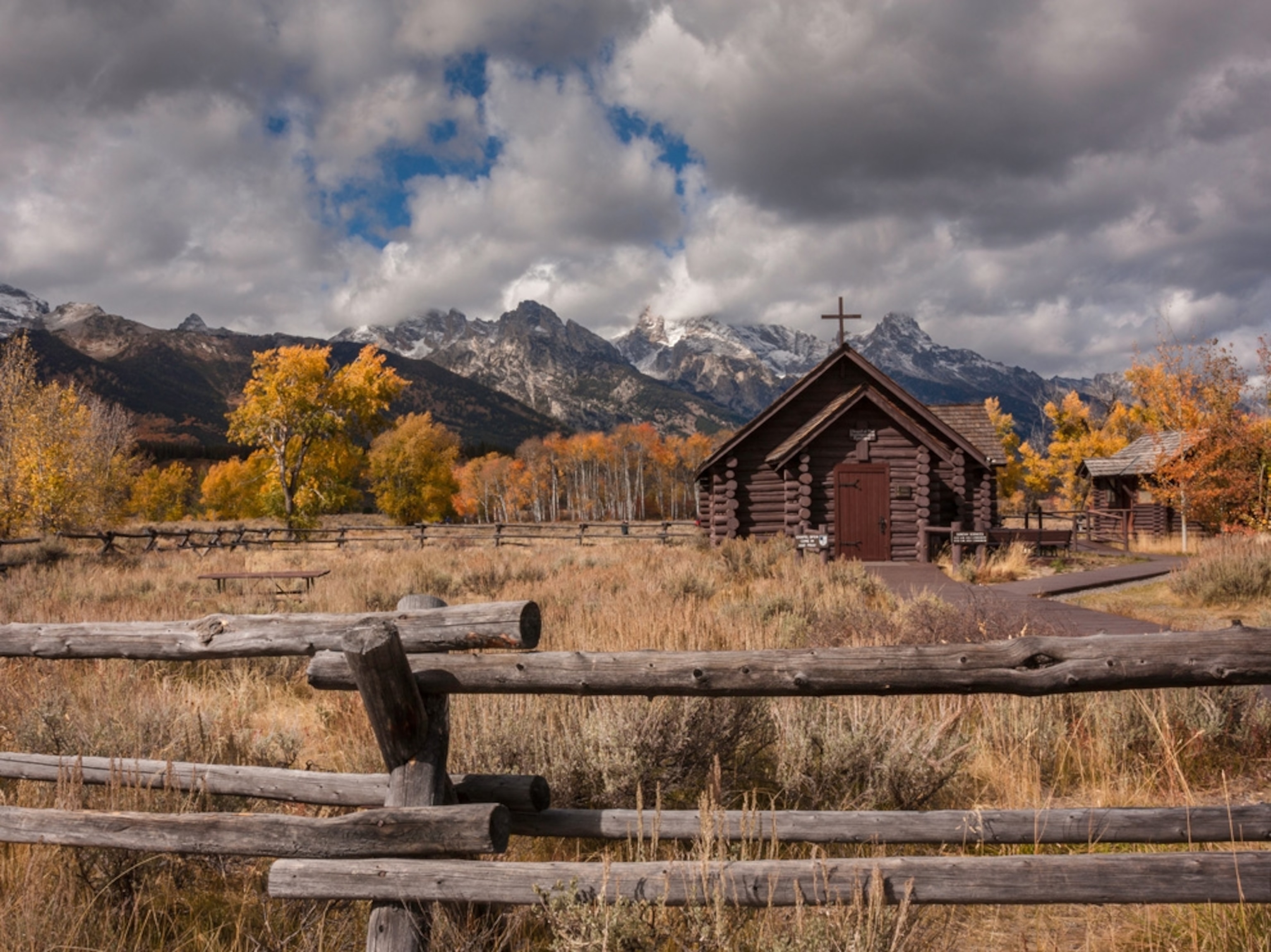 the Chapel of the Transfiguration, Grand Teton National Park