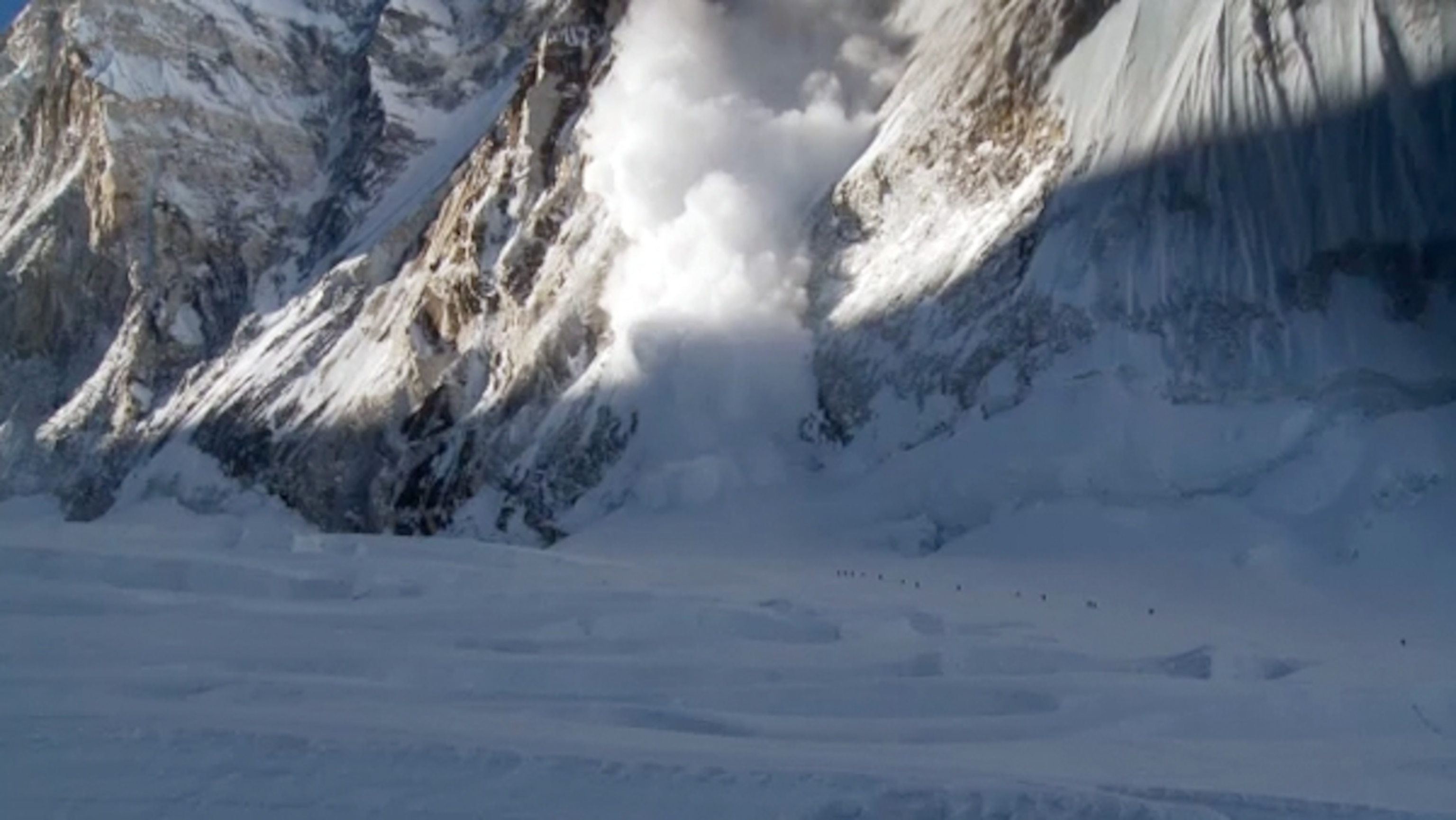 Avalanche on Everest