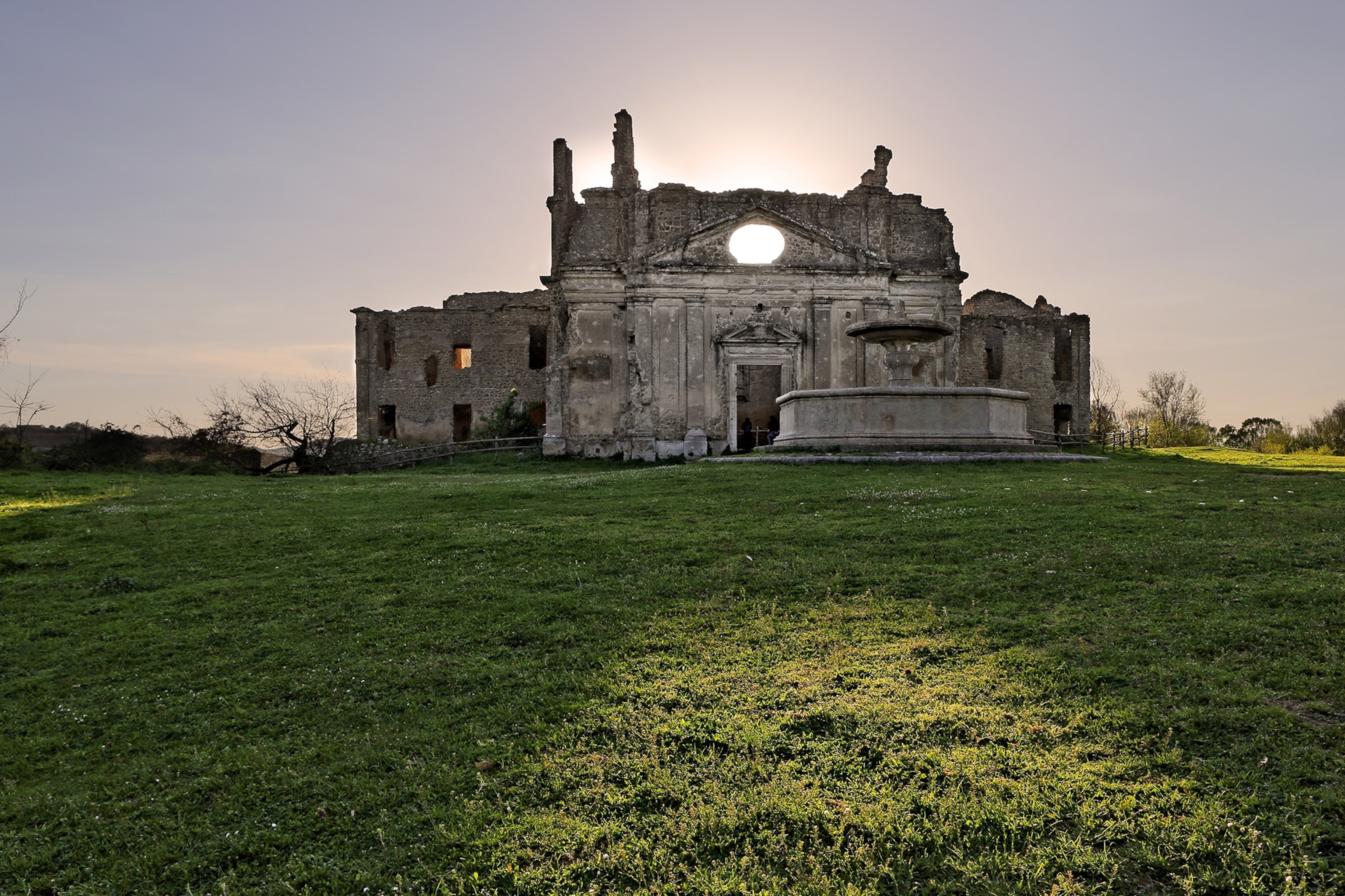 an abandoned village in Italy