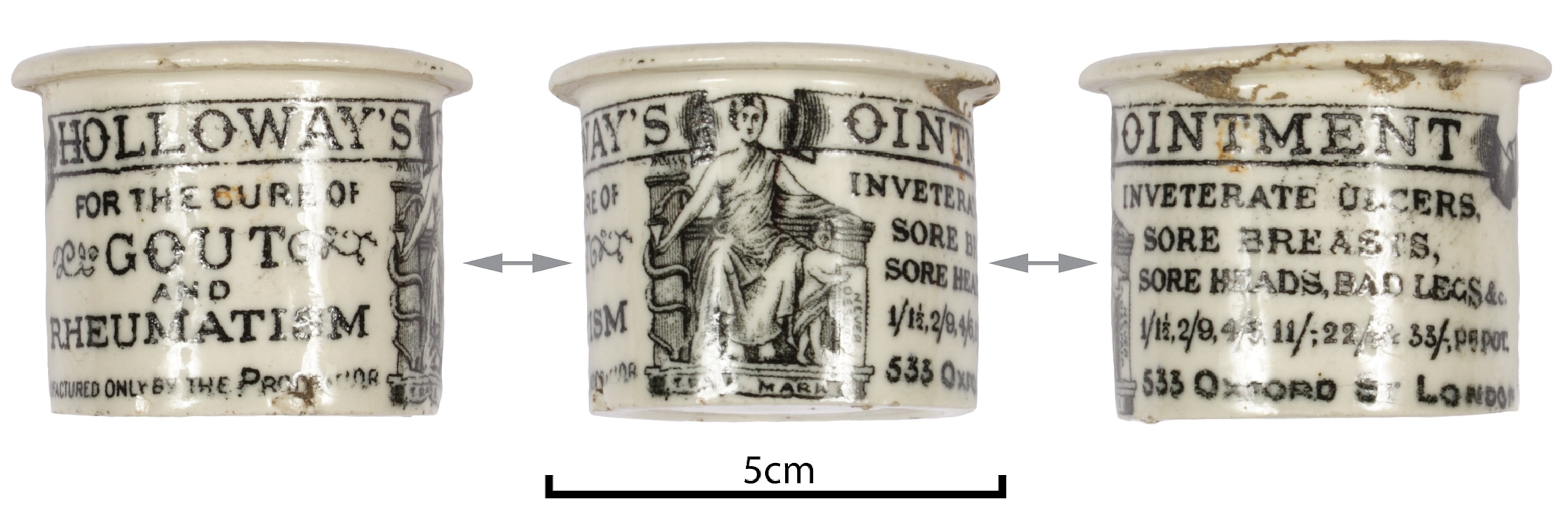 Christchurch earthquake - Recovered ointment container