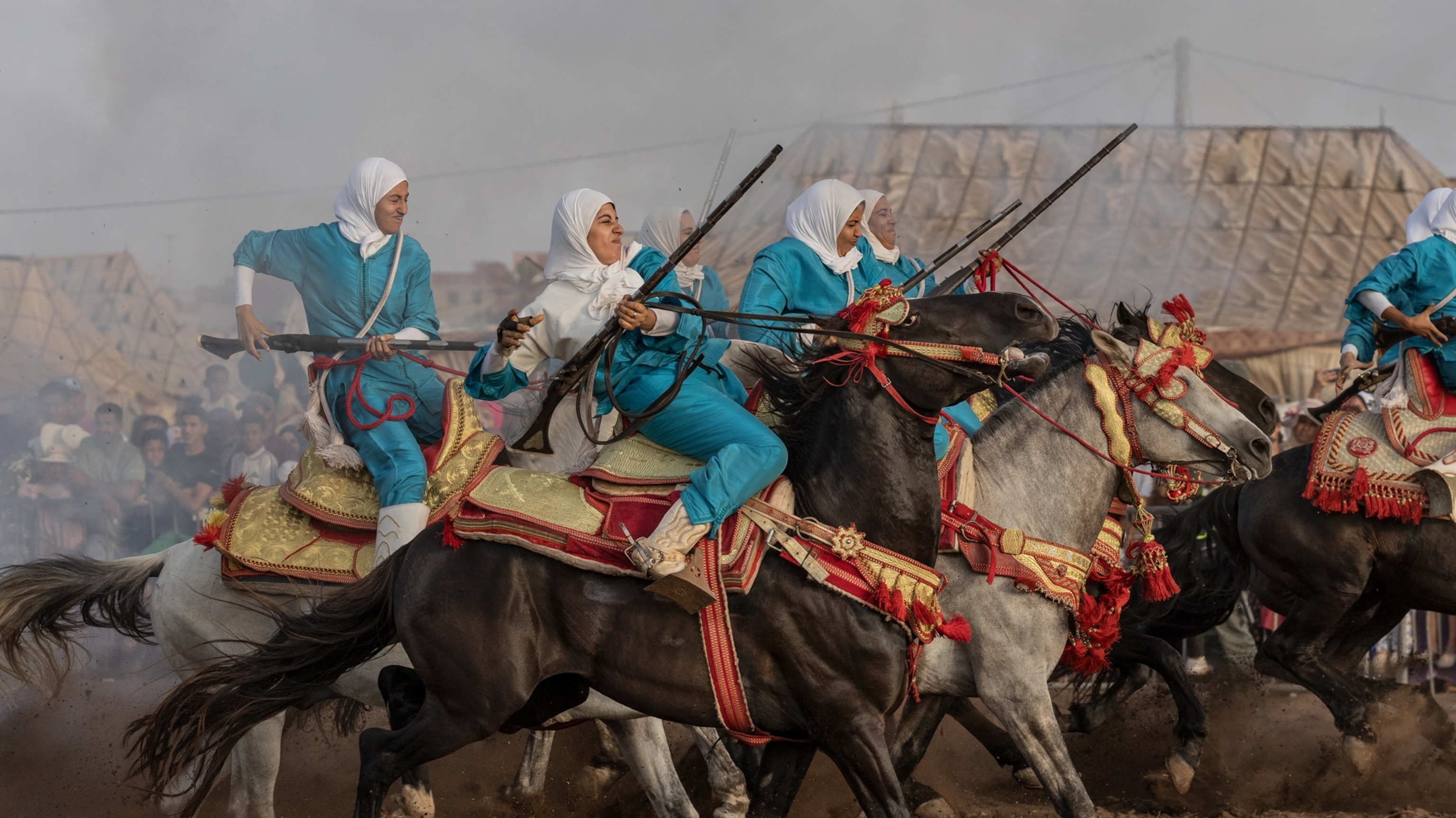 The Fearless Charge of Morocco’s Horsewomen