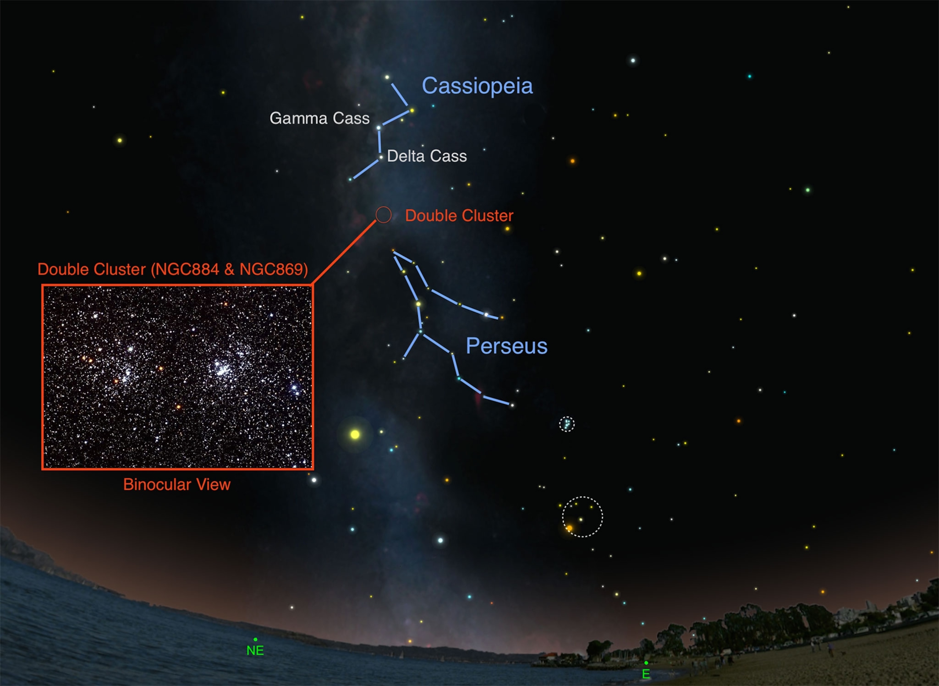 Cassiopeia constellation