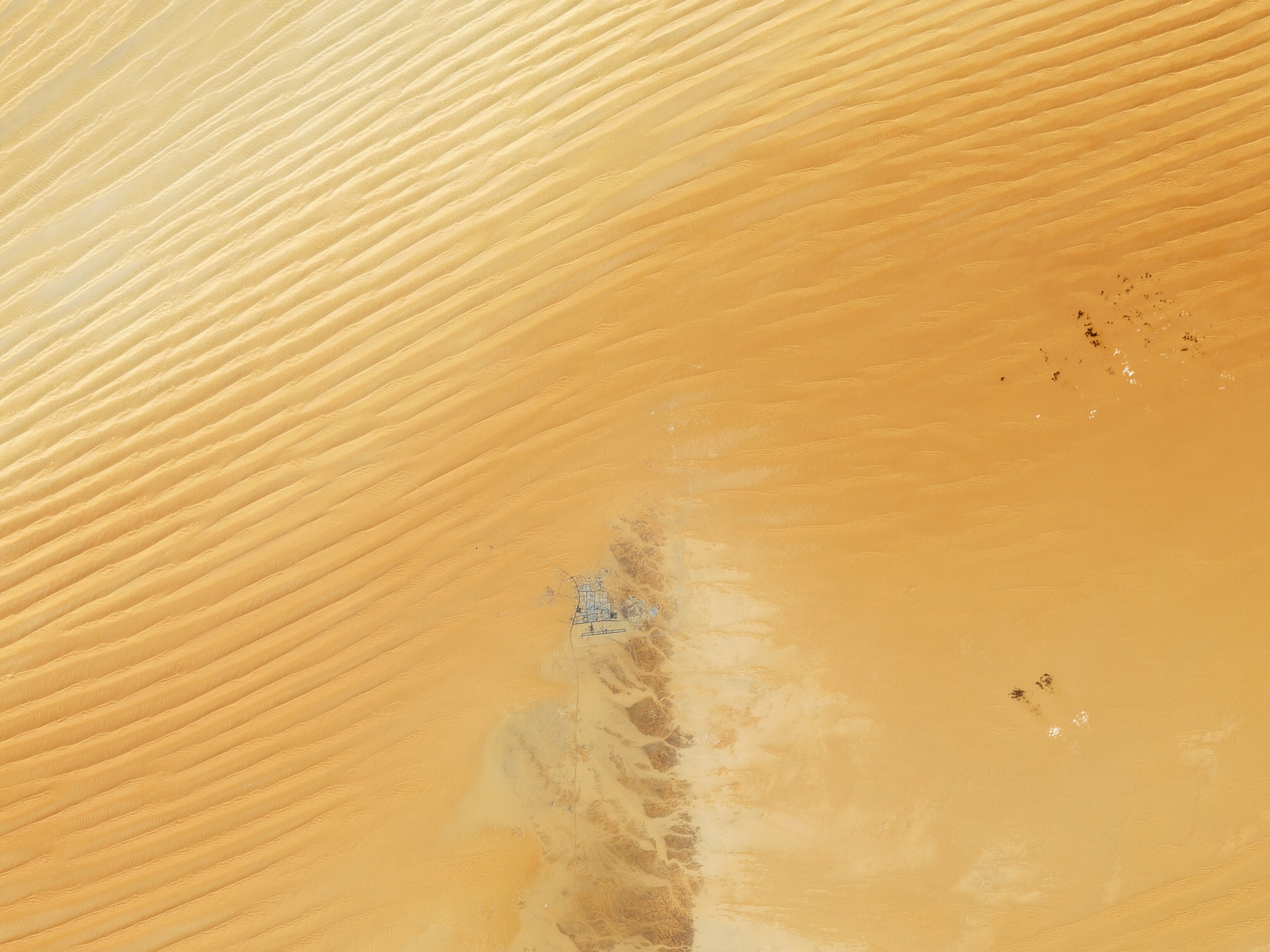 Desert picture: Satellite view of the Empty Quarter