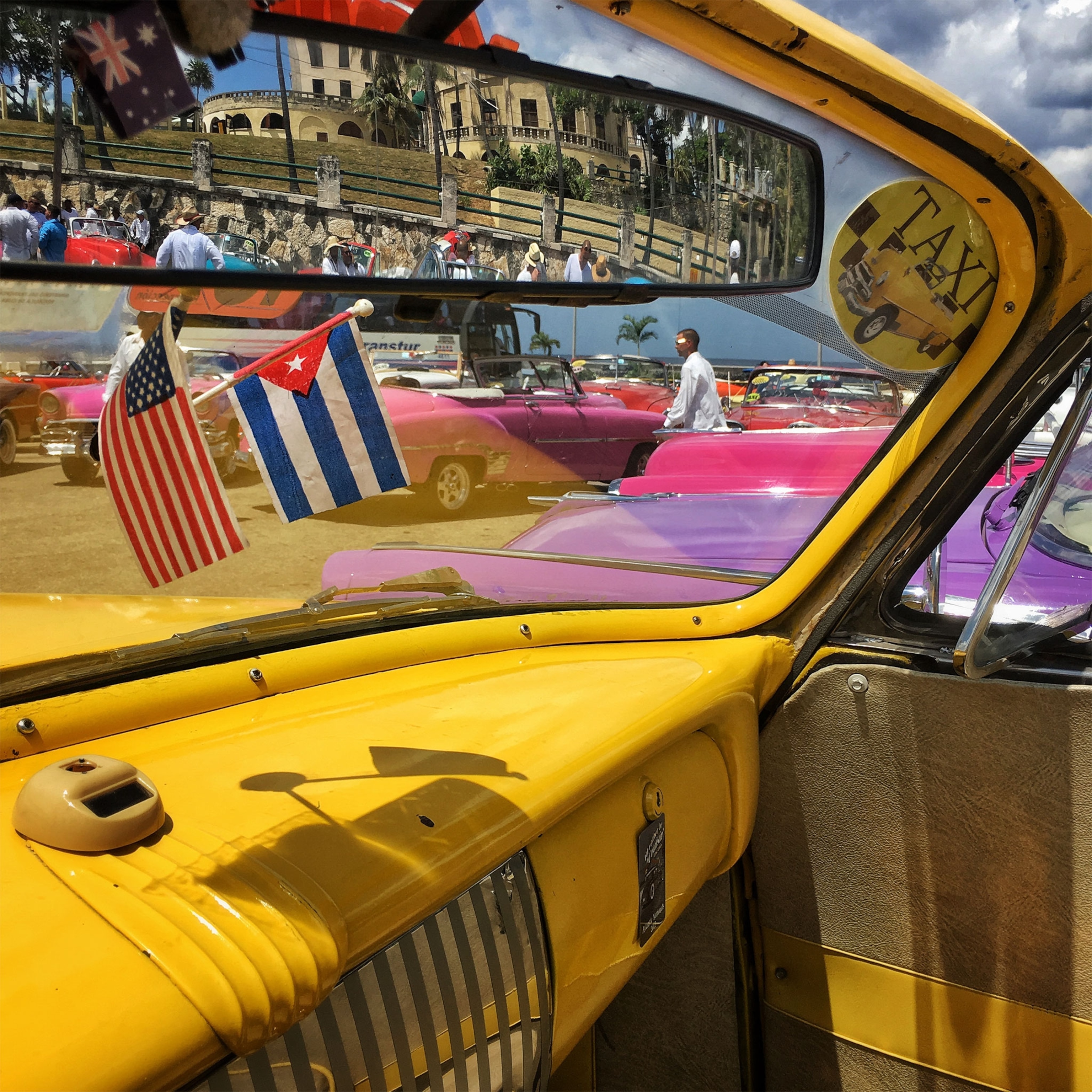 a car in Havana, Cuba